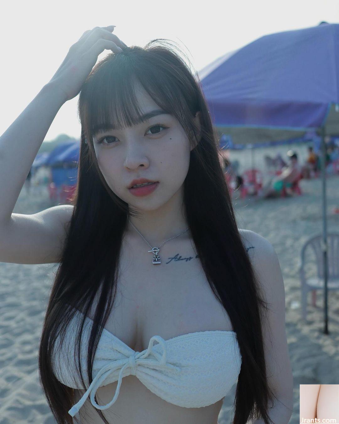 “Wanwan” với đôi mắt to ngấn nước và bộ ngực dài không thể che giấu sự phấn khích khi nhìn vào (13P) - Ảnh 6