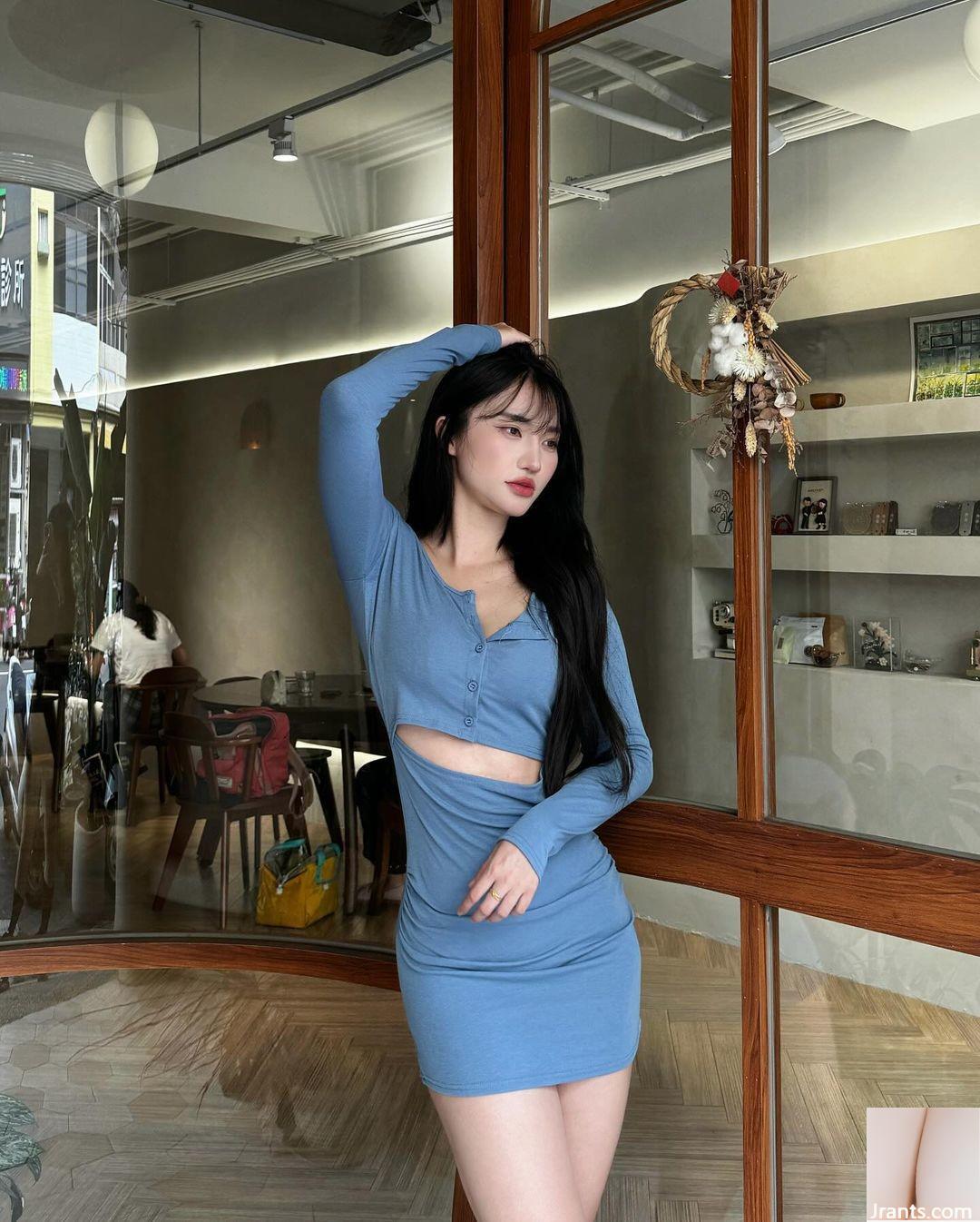 Vóc người thấp, ngực khủng “Huya” dáng người mảnh khảnh và đường cong quyến rũ (45P) - Ảnh 27