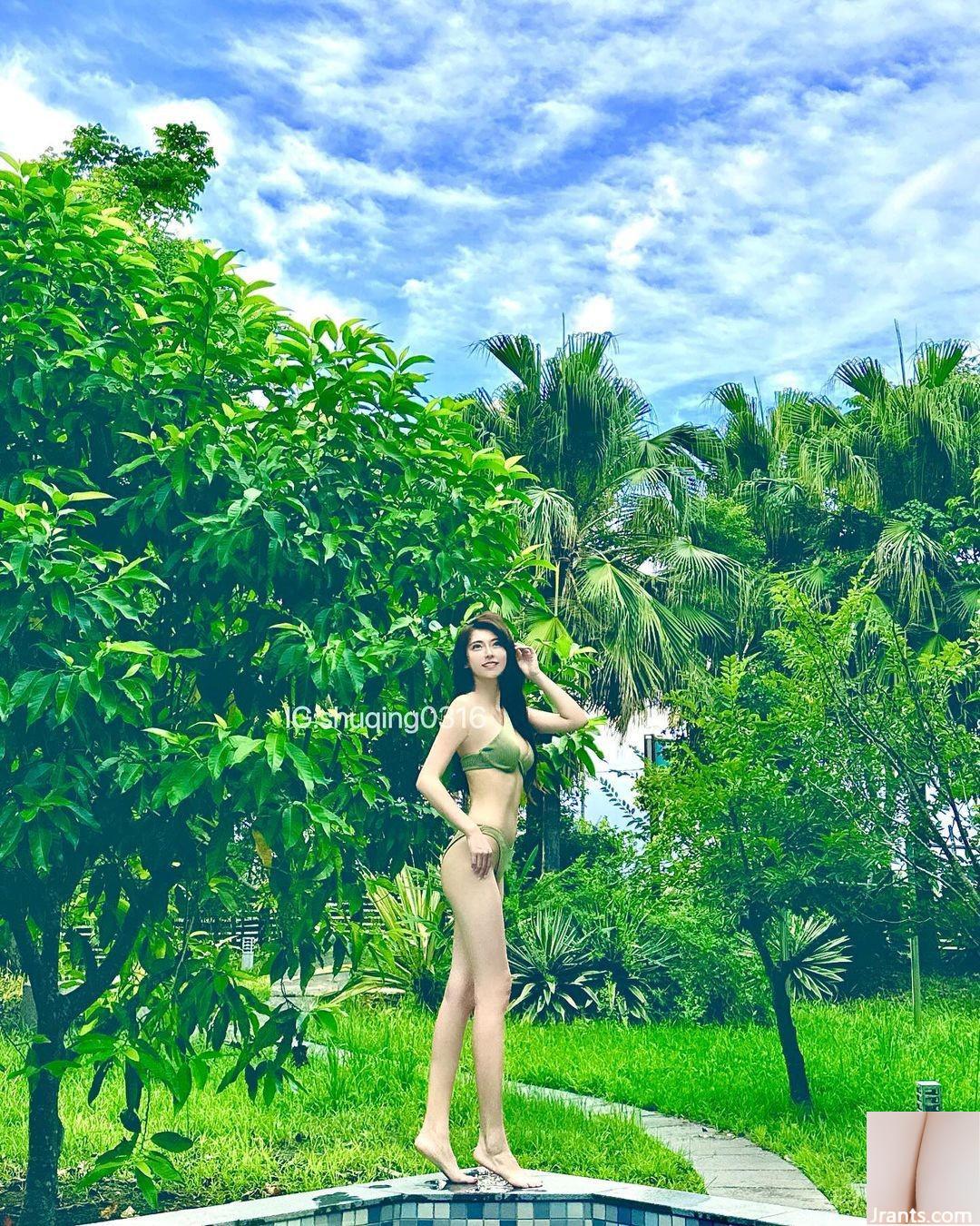 Bộ ngực căng tràn của “Annie Zhang Shuqing” và bộ ngực đẹp cực kỳ quyến rũ (26P) - Ảnh 12