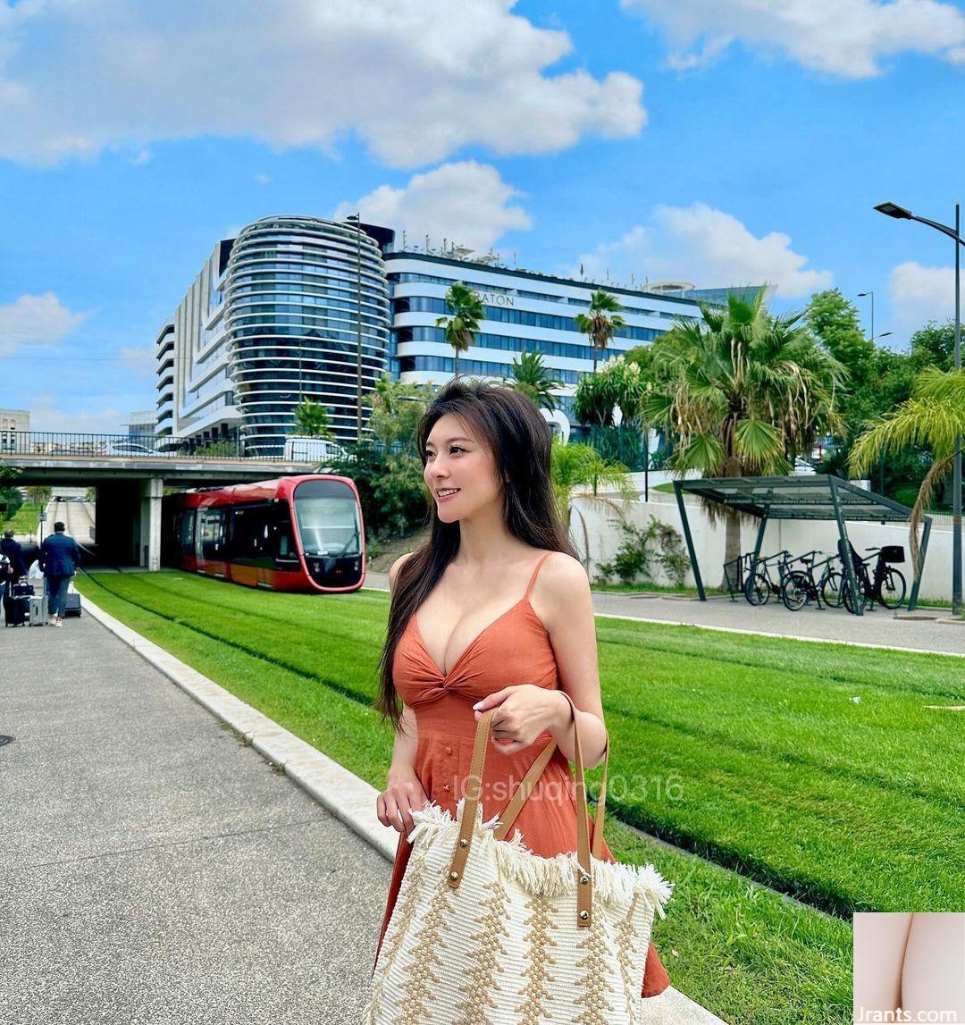 Bộ ngực căng tràn của “Annie Zhang Shuqing” và bộ ngực đẹp cực kỳ quyến rũ (26P) - Ảnh 9