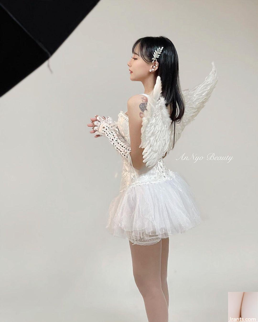 “Cô bé cầu lông” ngực khủng của Bo Qinggouyong vừa ngọt ngào vừa gợi cảm (27P) - Ảnh 4