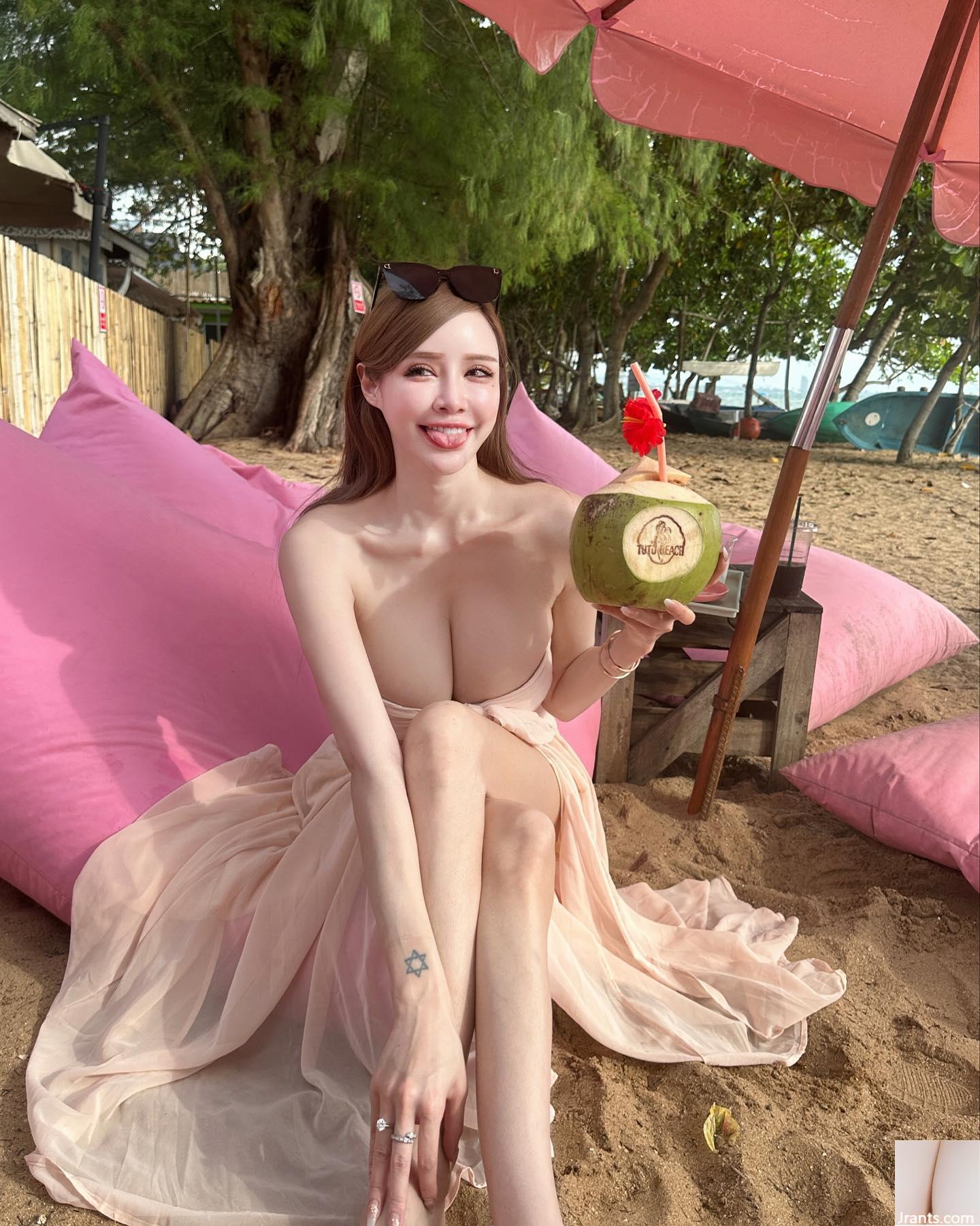 (Tong Yuan hsin Yuan Xin” Thân hình trắng nõn dịu dàng đáng ghen tị và hình ảnh mê hoặc (37P) - Ảnh 12