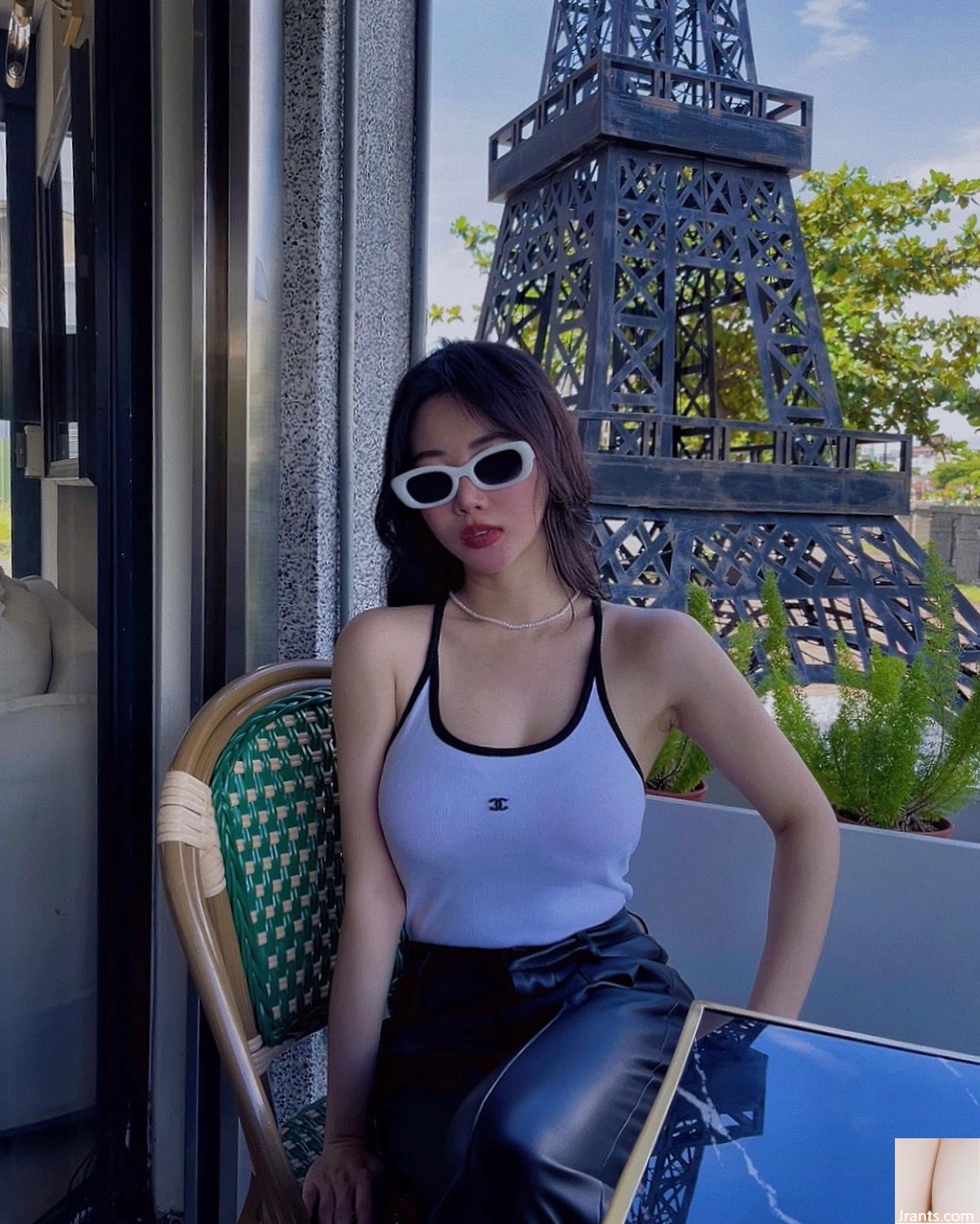 “Katie Katie” ngực khủng với bộ ngực hơi lộ ra có dáng người trắng nõn và dịu dàng. Góc nhìn hút hồn (30P) - Ảnh 12