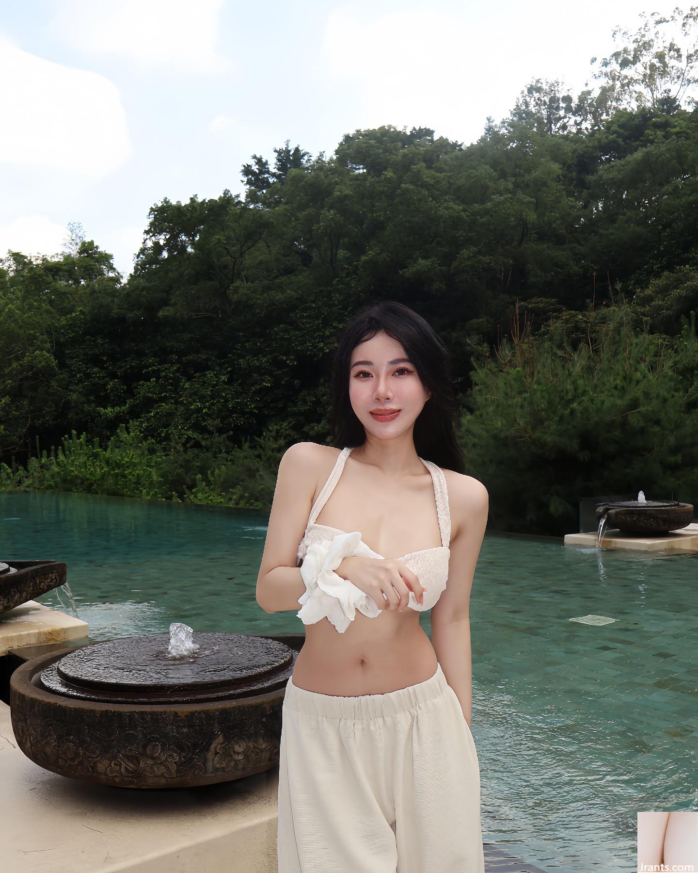 “Katie Katie” ngực khủng với bộ ngực hơi lộ ra có dáng người trắng nõn và dịu dàng. Góc nhìn hút hồn (30P) - Ảnh 21