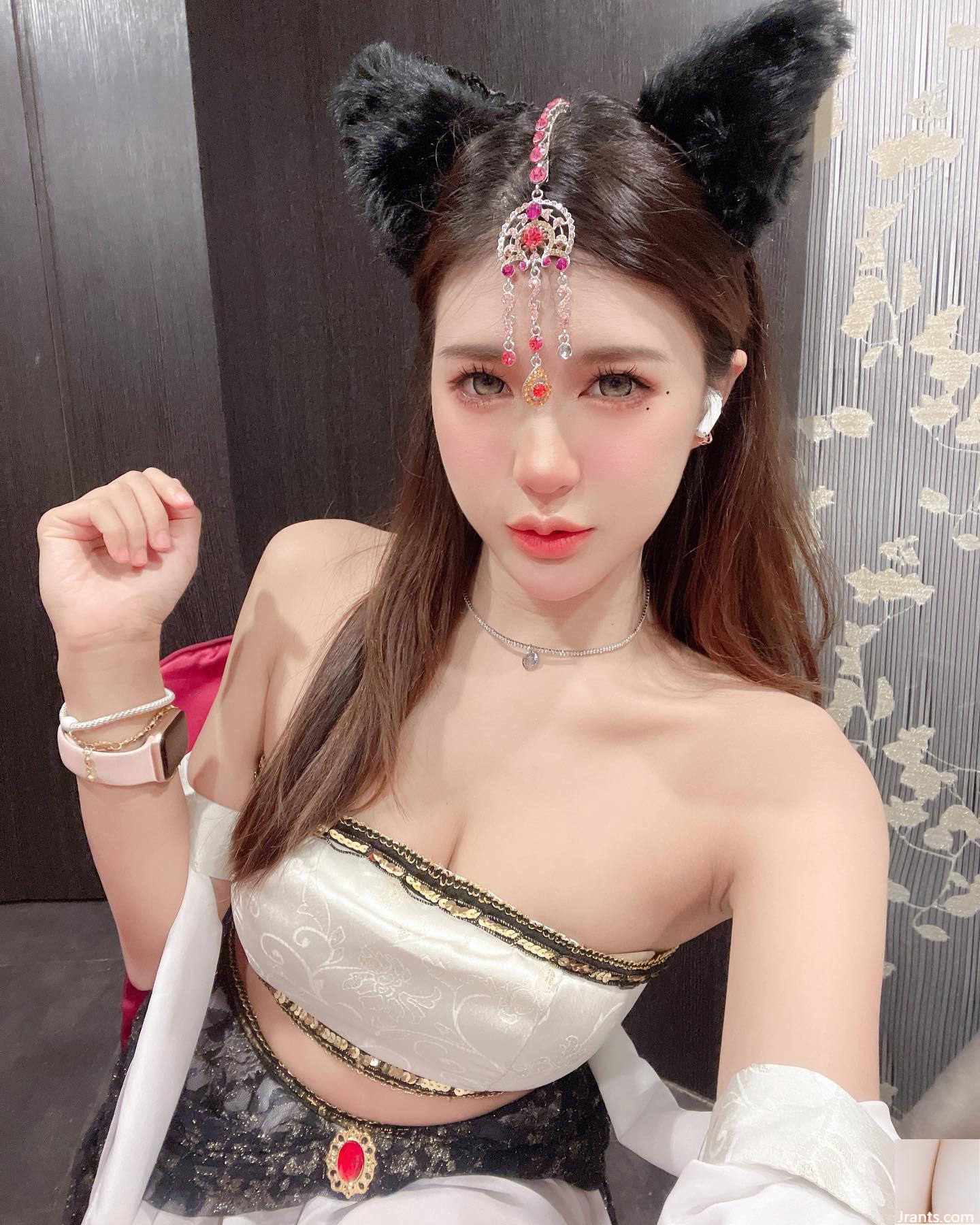 Người đẹp trực tuyến gợi cảm “Zhijun Jun” có khe ngực chữ V sâu và tuyệt đẹp (28P) - Ảnh 8