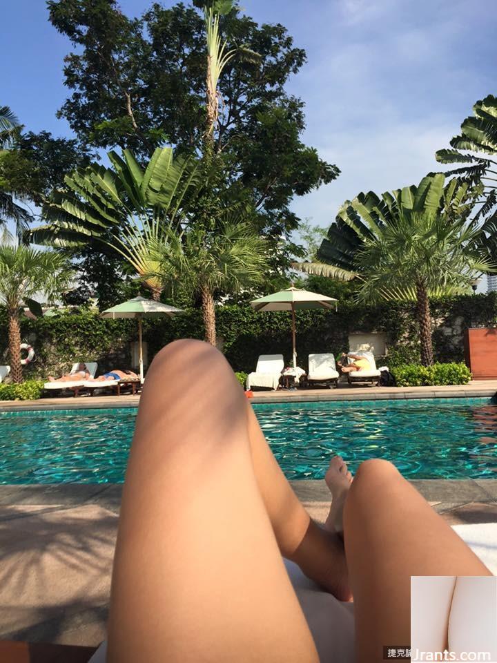 _amiNữ thần năng động và gợi cảm ~Amis Aimijiang ~ diện bộ bikini bắt mắt để selfie trong chuyến du lịch Bangkok, và vóc dáng chuẩn của cô ấy đã sẵn sàng để lộ (29P) - Ảnh 23