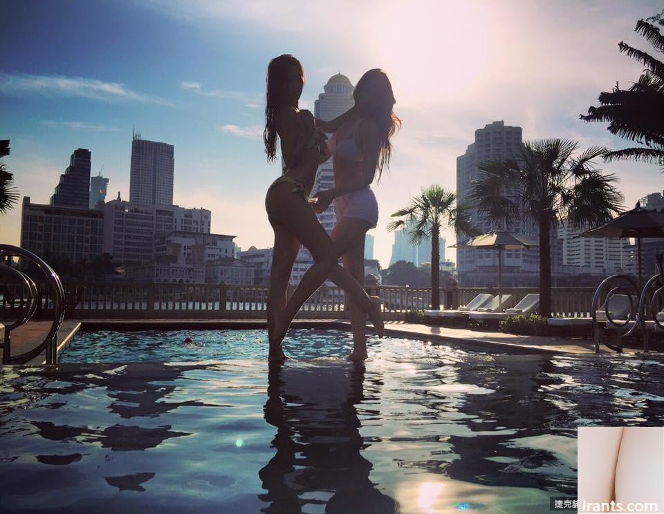 _amiNữ thần năng động và gợi cảm ~Amis Aimijiang ~ diện bộ bikini bắt mắt để selfie trong chuyến du lịch Bangkok, và vóc dáng chuẩn của cô ấy đã sẵn sàng để lộ (29P) - Ảnh 3