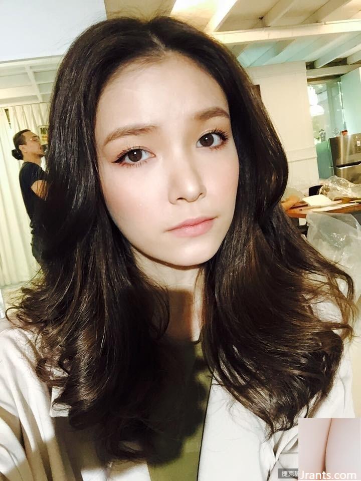 Người mẫu xinh đẹp Han Shengsheng có nụ cười ngọt ngào bên bể bơi (21P) - Ảnh 13