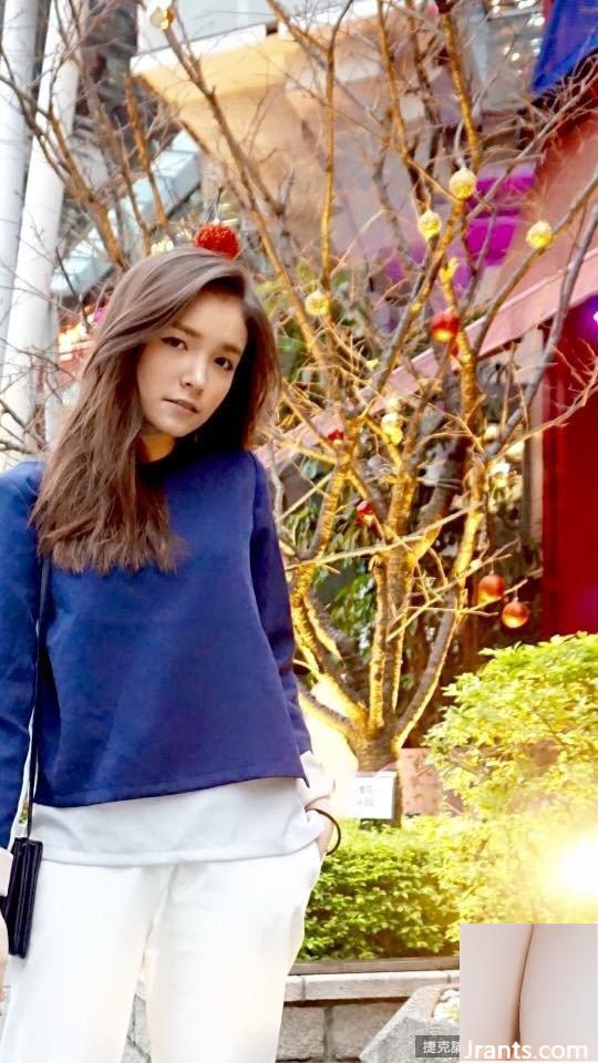 Người mẫu xinh đẹp Han Shengsheng có nụ cười ngọt ngào bên bể bơi (21P) - Ảnh 14