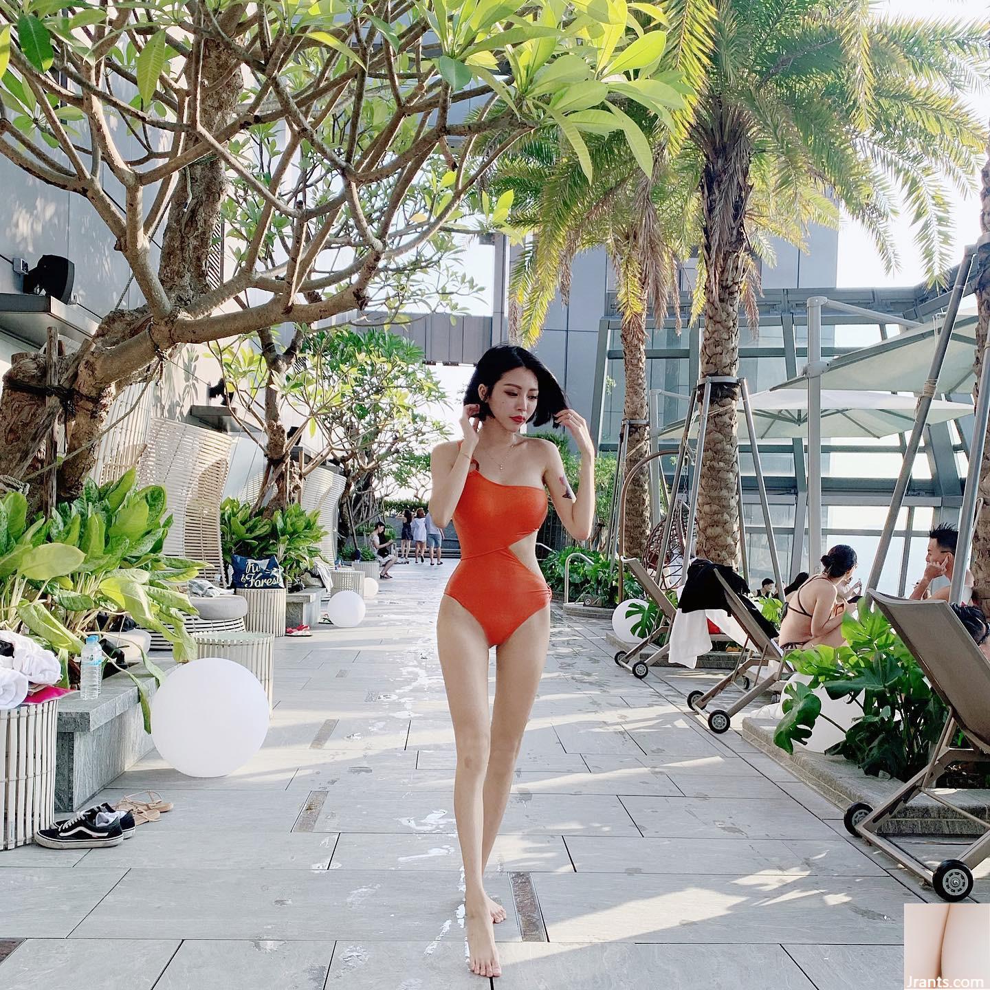 Khí chất xinh đẹp “Beautiful Daji” ngọt ngào nhưng vẫn gợi cảm và có bộ ngực đẹp. Góc nhìn quá xấu (35P) - Ảnh 6