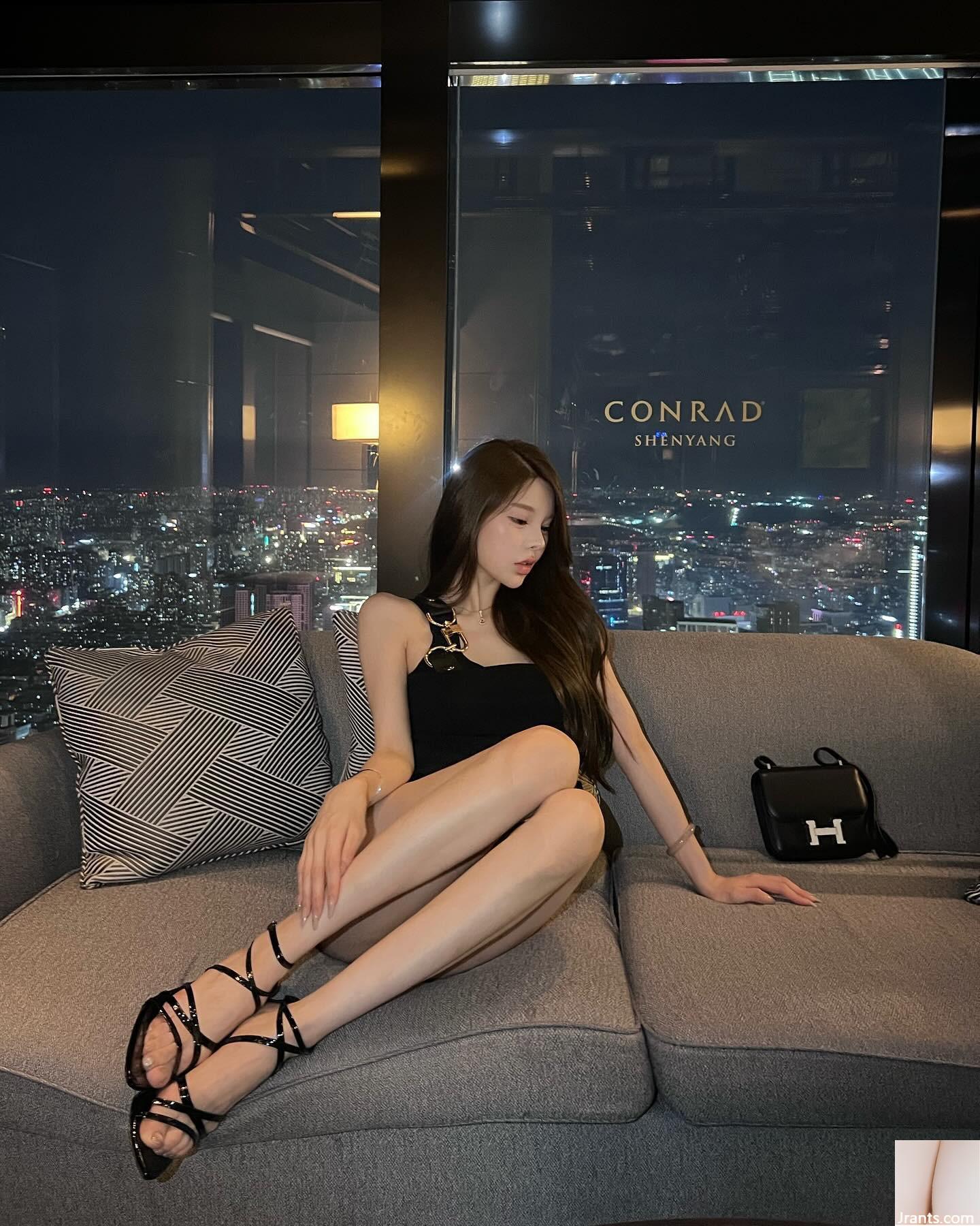 Nữ thần chân dài “Lu Tianyi” vòng eo săn chắc không chịu nổi và vô tình ngã xuống (28P) - Ảnh 10