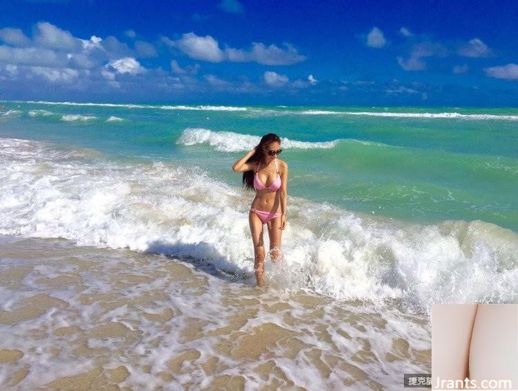 Phong cảnh đẹp nhất ở bãi biển Miami! Bộ ảnh bikini nóng bỏng của hot girl Carina Lee được cư dân mạng lan truyền: Hot girl Đài Loan số 1 (20P) - Ảnh 6