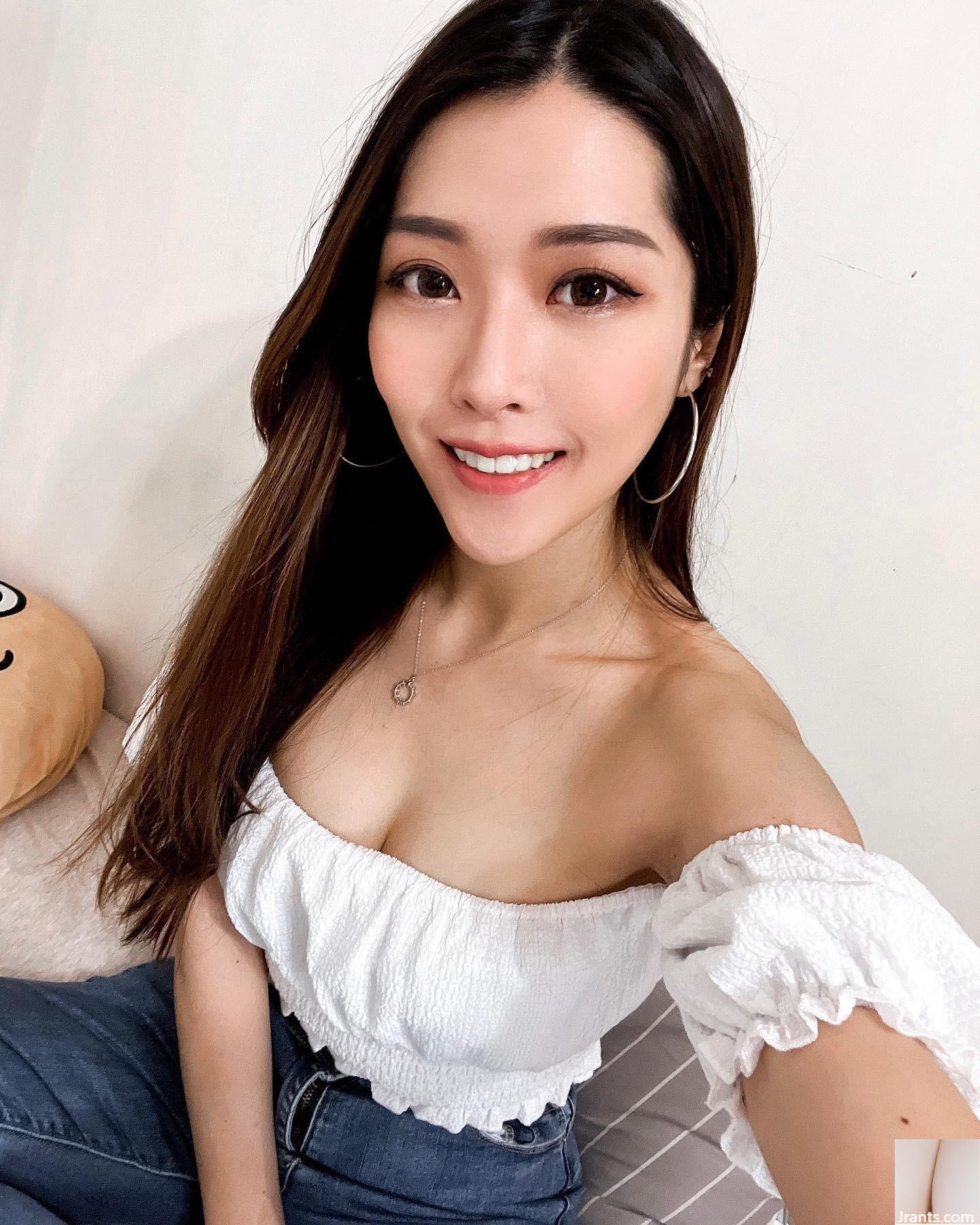 Cô gái nhà bên “Ziezi Abby” có vòng một đầy đặn, dữ dằn và quyến rũ (31P) - Ảnh 3