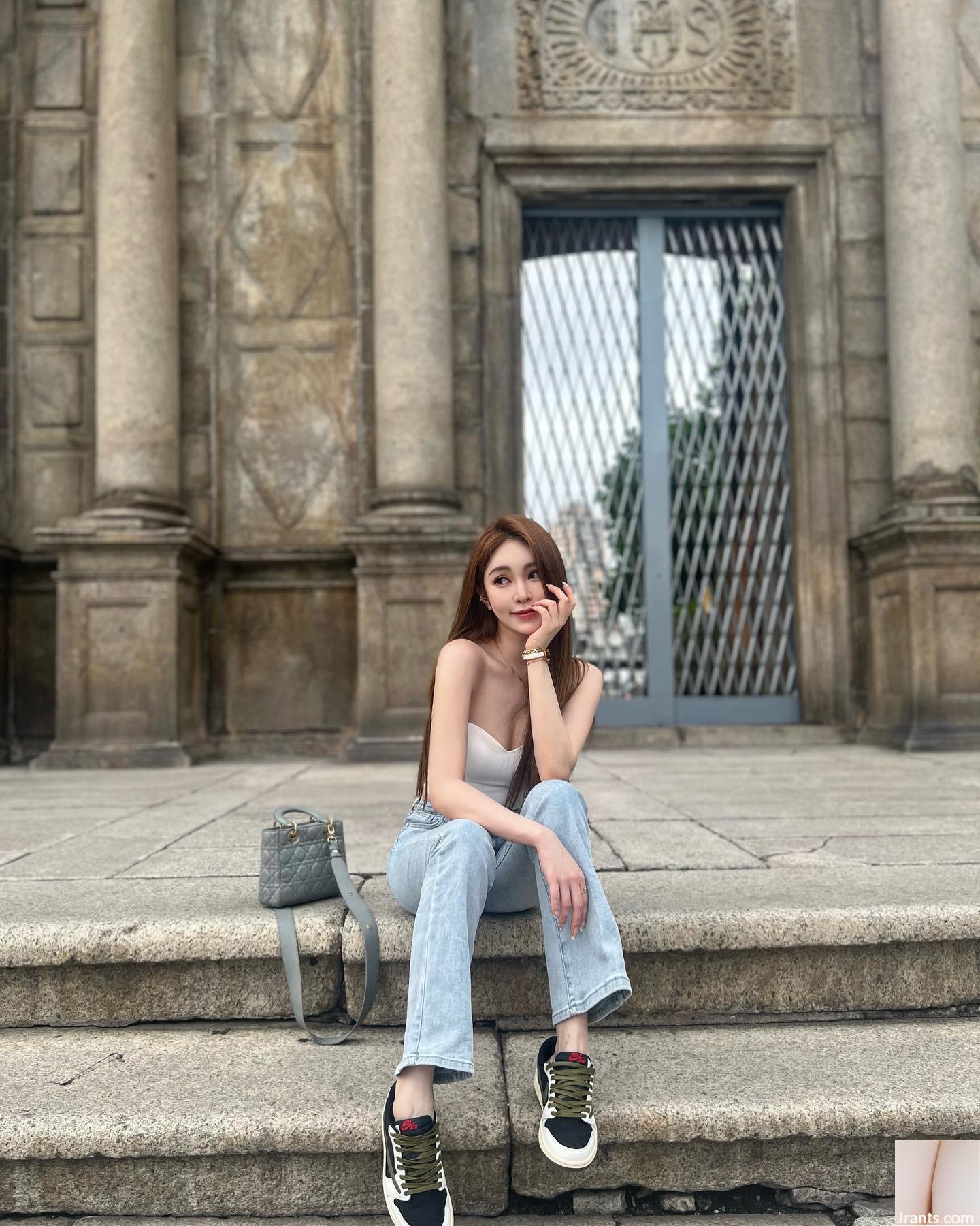 Những đường cong gợi cảm của nữ thần “Yuyu Cai 雨雨” nóng bỏng và quyến rũ! Hình ảnh quá điên rồ(30P) - Ảnh 9