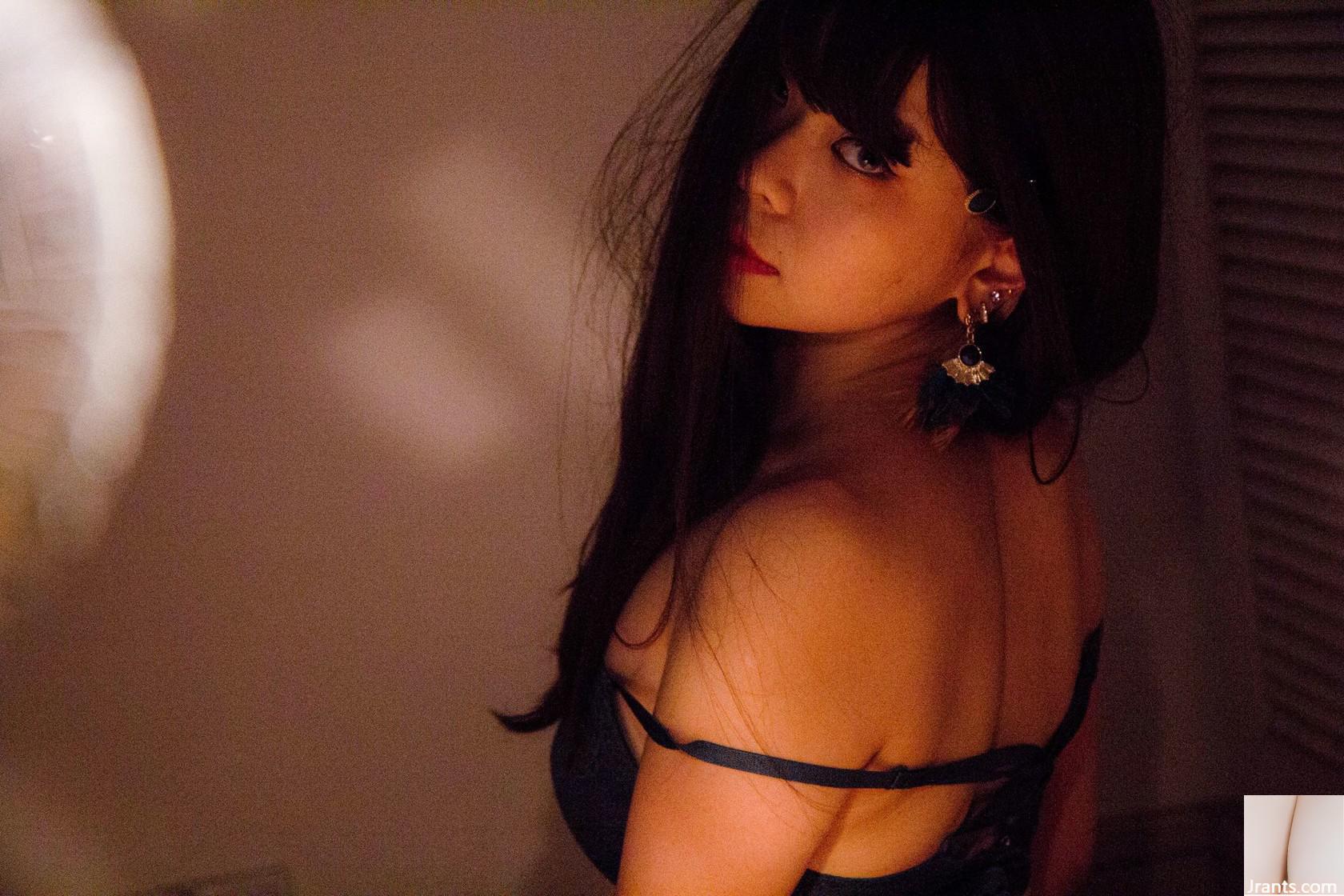 (Black Mania) Đôi chân hình chữ M nhô ra và cong giúp giải phóng bộ ngực săn chắc và xinh đẹp và để lộ chúng (52P) - Ảnh 18