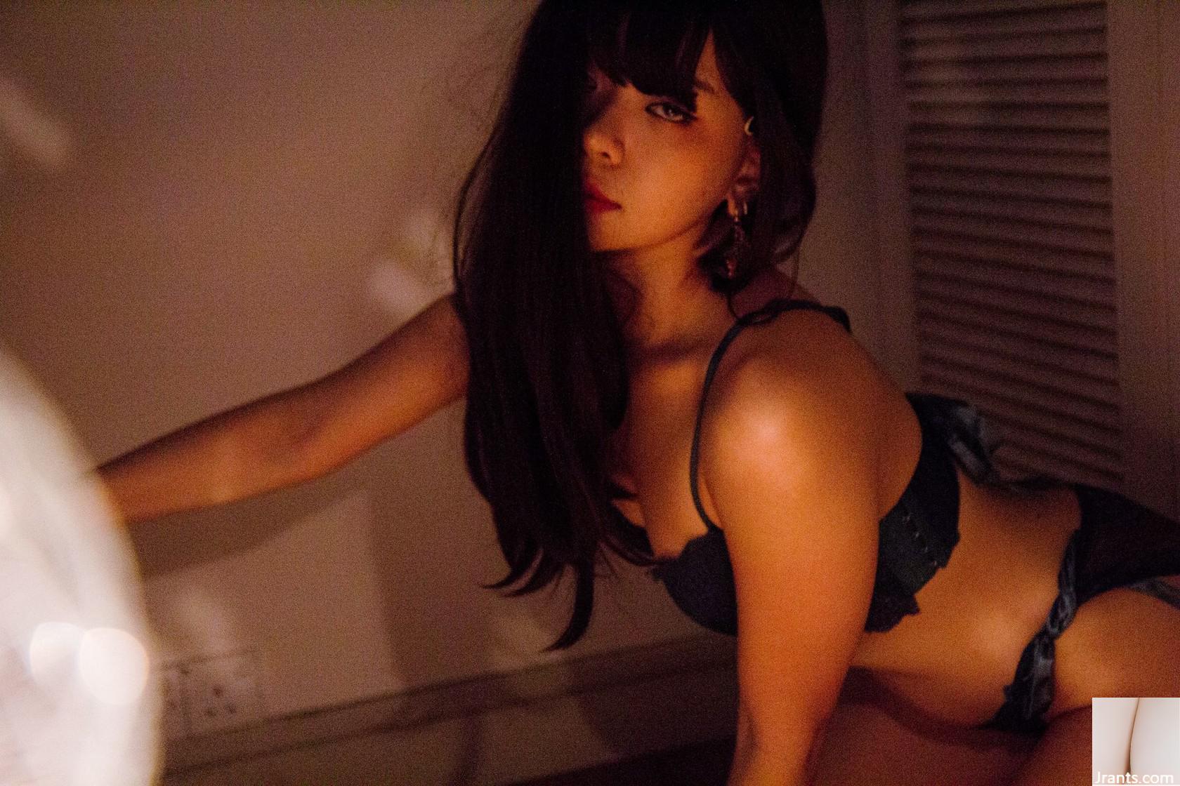 (Black Mania) Đôi chân hình chữ M nhô ra và cong giúp giải phóng bộ ngực săn chắc và xinh đẹp và để lộ chúng (52P) - Ảnh 20