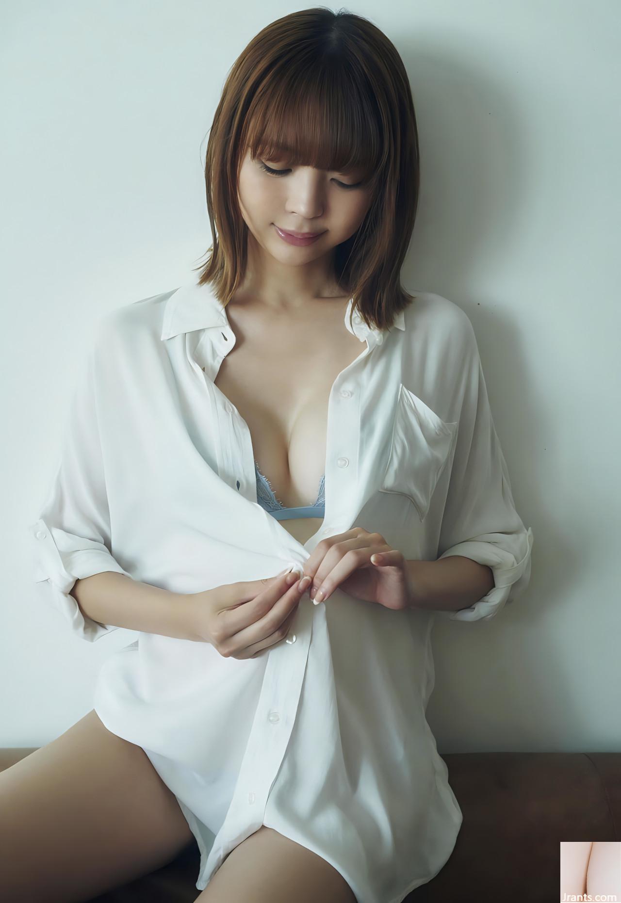 (Tōdou Tou) Cô gái xinh đẹp với mái tóc ngắn rất táo bạo và lộ bộ ngực bên hông (31P) - Ảnh 15