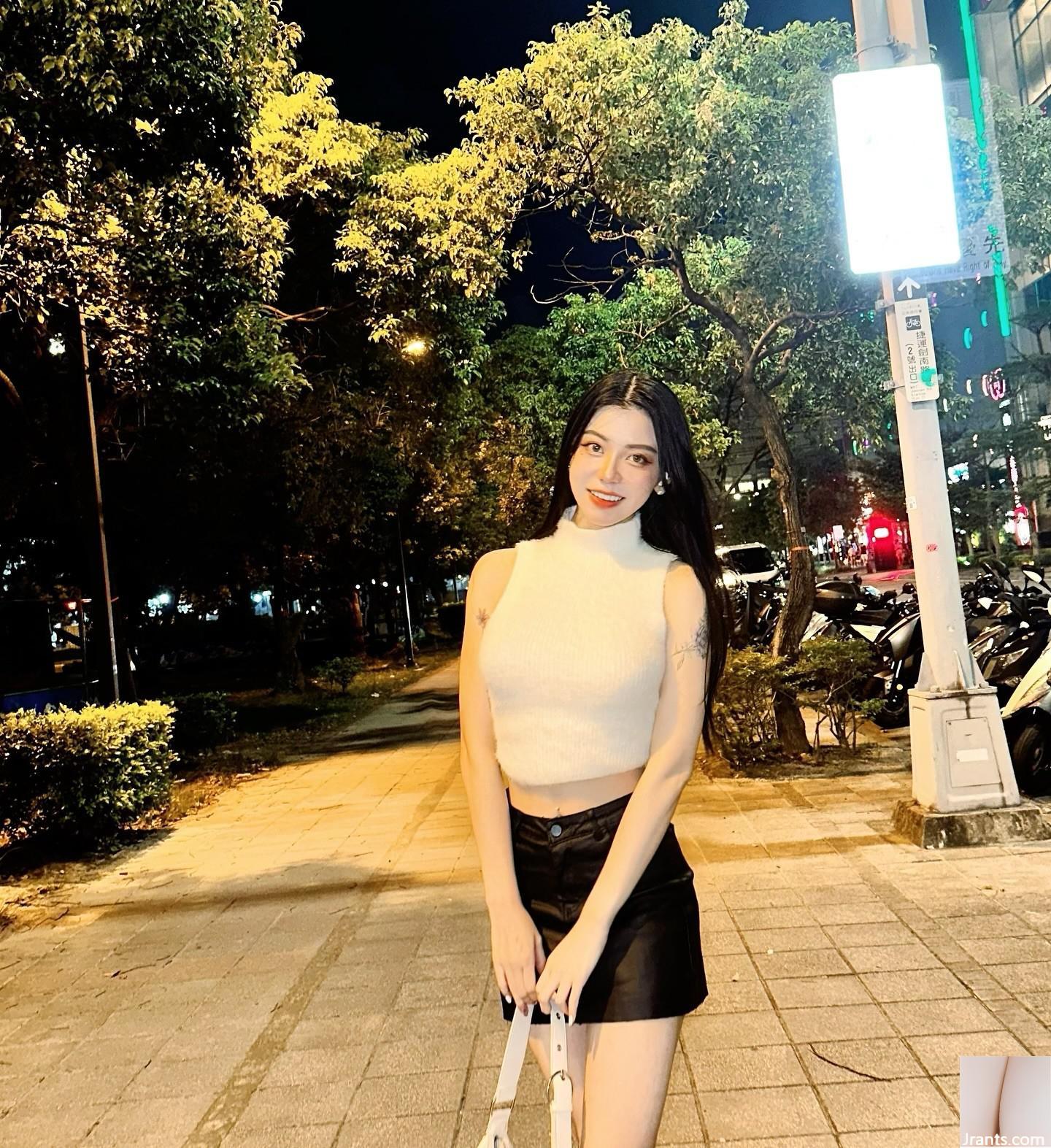 Đường cong quyến rũ của cô gái xinh đẹp ngọt ngào “Chen Yizhen” đáng ghen tị đến mức không thể cưỡng lại sự cám dỗ (14P) - Ảnh 3