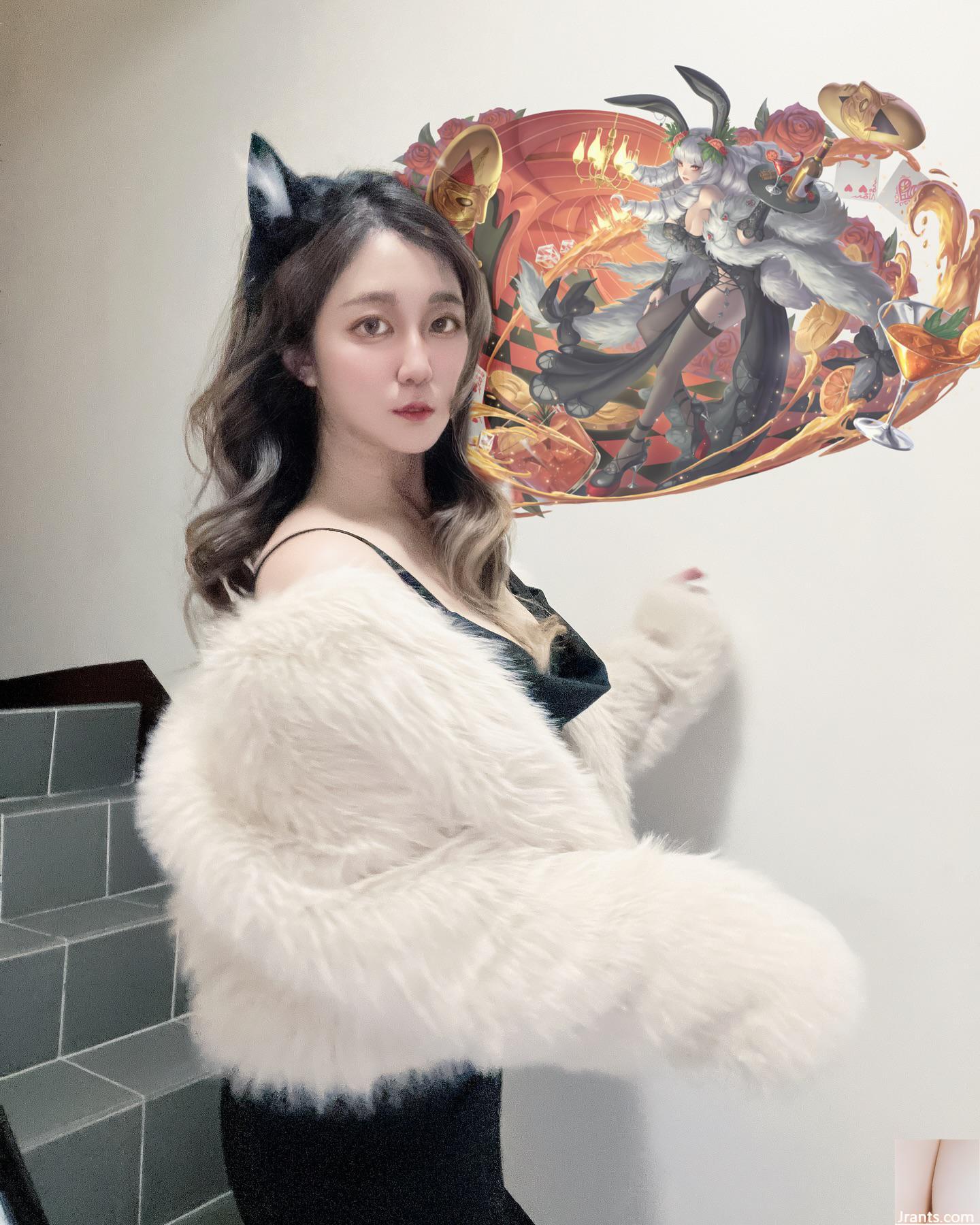 Cô gái siêu dễ thương “Nữ thần tương phản Han Han'er” có đôi mắt tương phản tuyệt vời và rất có khả năng phóng điện (13P) - Ảnh 4