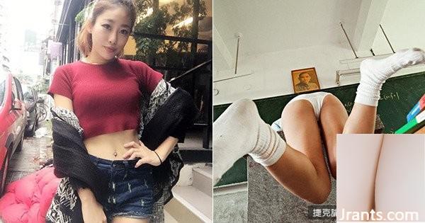 Quá gợi cảm! Hot girl Leilei chia sẻ cuốn sách về cô bạn cùng lớp có đôi chân hình chữ M lộn ngược: không thể tập trung (15P) - Ảnh 9