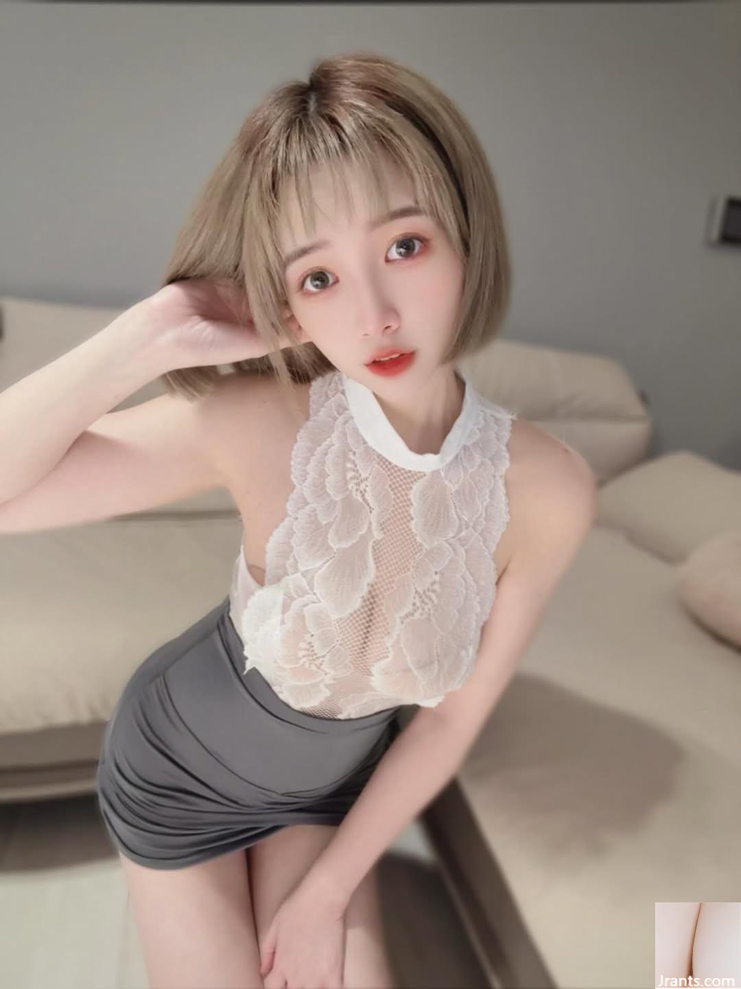 Bộ ngực đẹp của “An Baoer” săn chắc và đầy đặn, nhìn từ góc độ ác quỷ là đủ (10P) - Ảnh 4