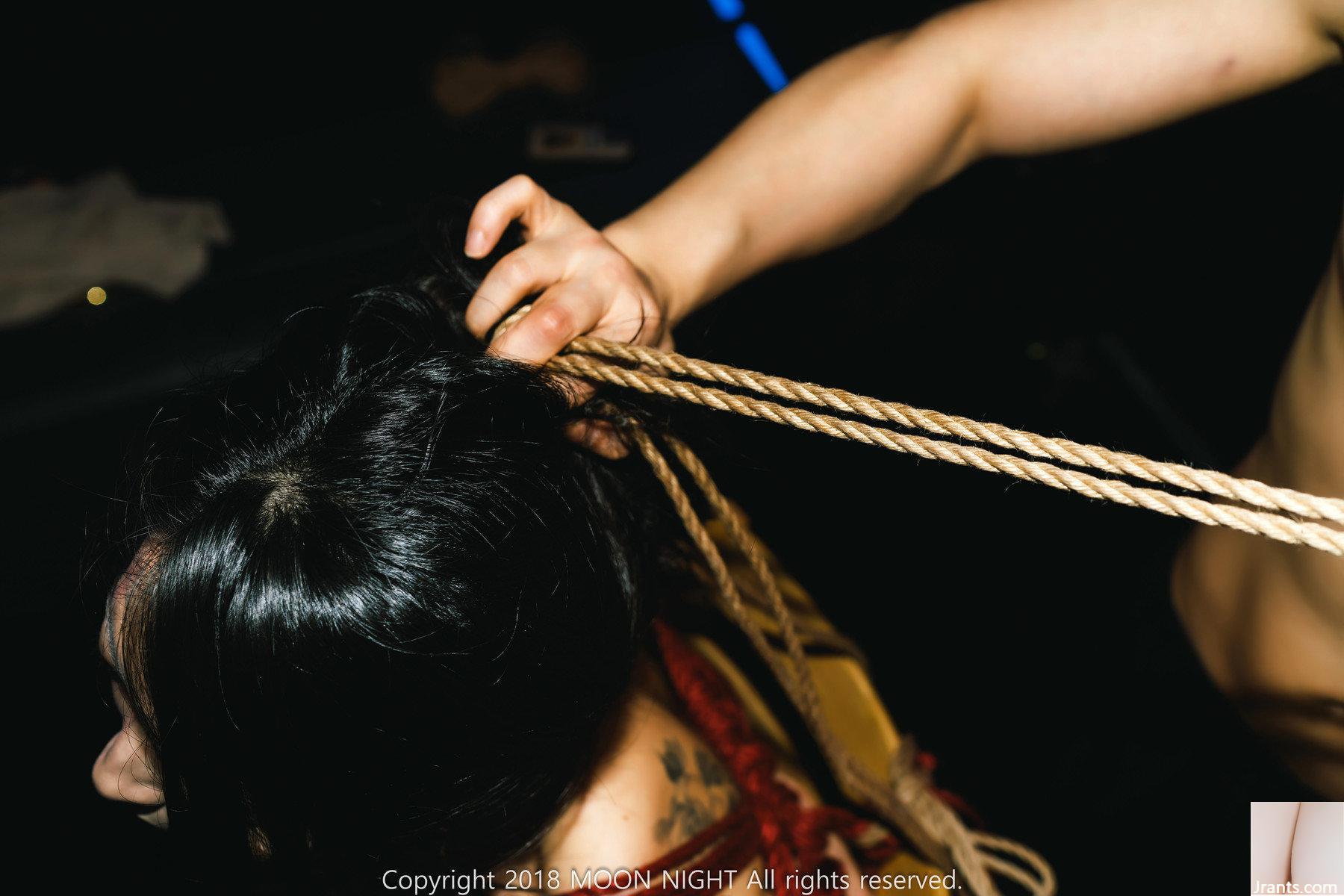 (Mona only 4) Cơ thể keto trắng và dịu dàng buộc lưới gợi cảm và quyến rũ (43P) - Ảnh 41