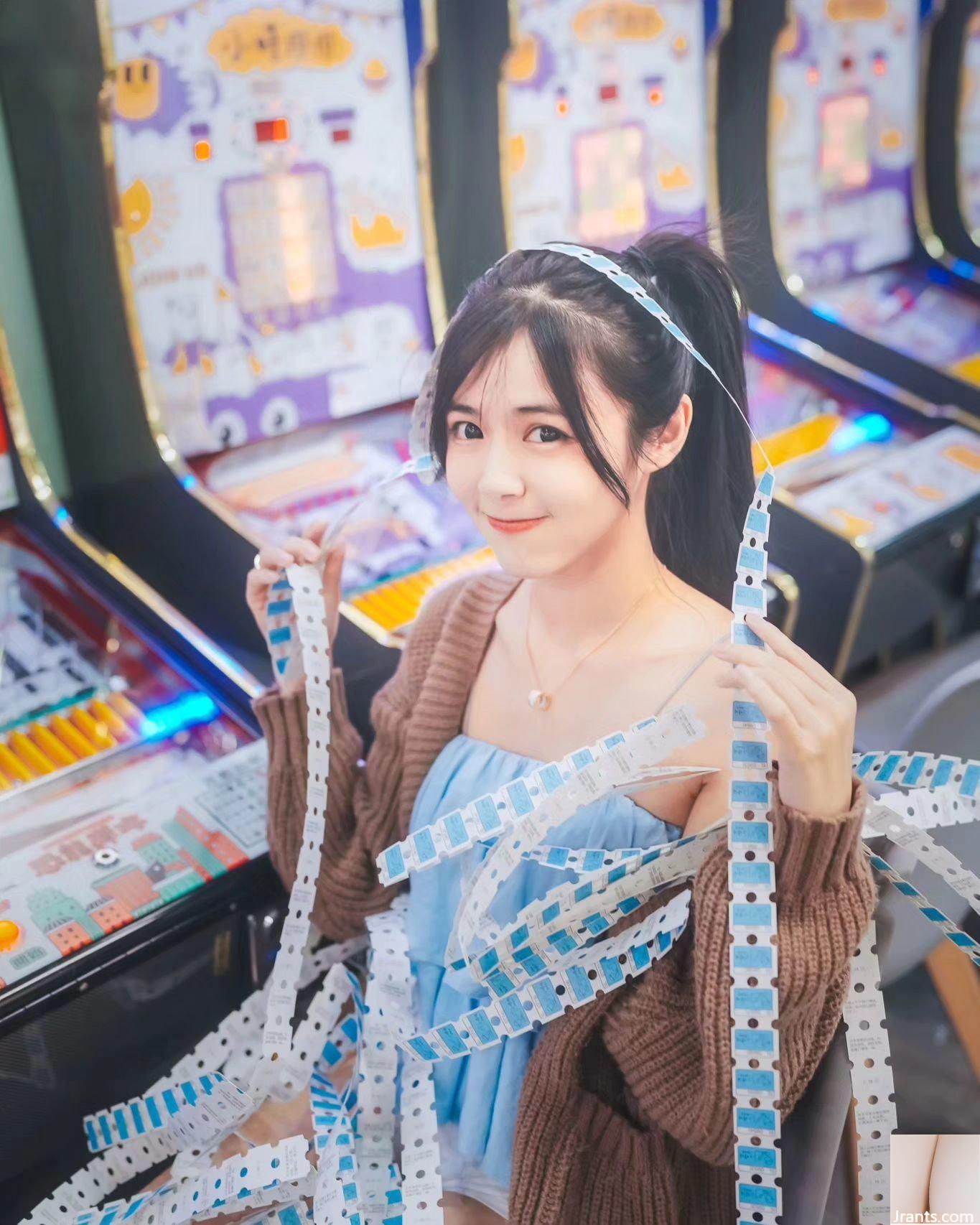 Hình ảnh hot girl hàng đầu “ning_7.9” với đường rãnh sâu và đầy đặn quá hấp dẫn (20P) - Ảnh 20