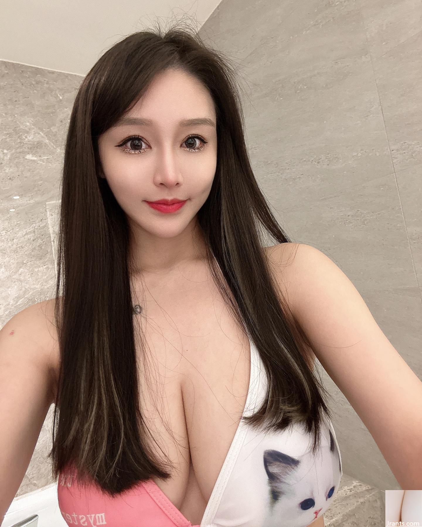 Thân hình trắng trẻo và dịu dàng “em bé 09.14” có khí chất đáng ghen tị và khuôn mặt xinh đẹp, đủ loại ngực nóng bỏng (19P)