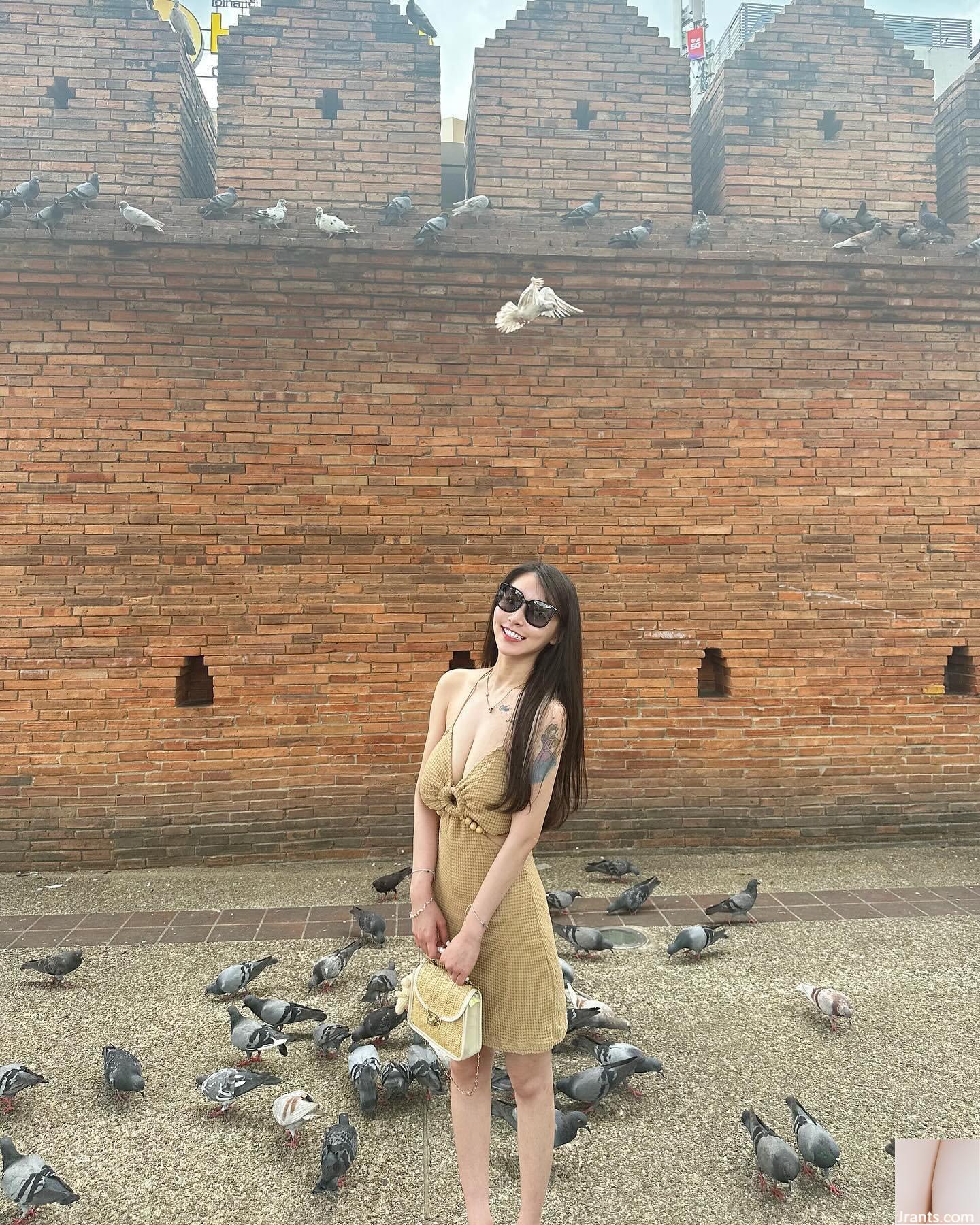 Thân hình trắng trẻo và dịu dàng “em bé 09.14” có khí chất đáng ghen tị và khuôn mặt xinh đẹp, đủ loại ngực nóng bỏng (19P) - Ảnh 13