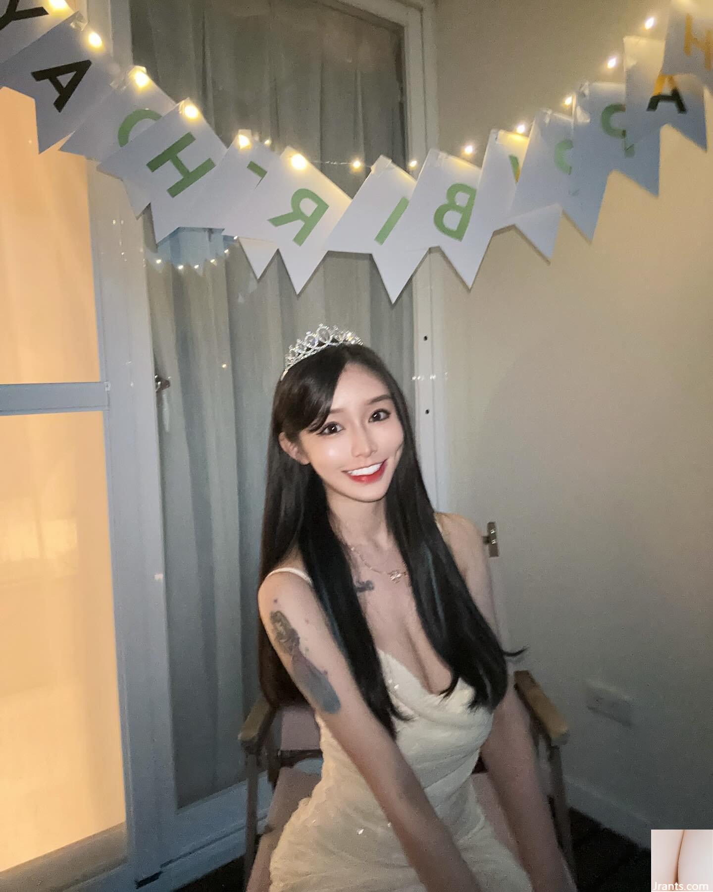 Thân hình trắng trẻo và dịu dàng “em bé 09.14” có khí chất đáng ghen tị và khuôn mặt xinh đẹp, đủ loại ngực nóng bỏng (19P) - Ảnh 8