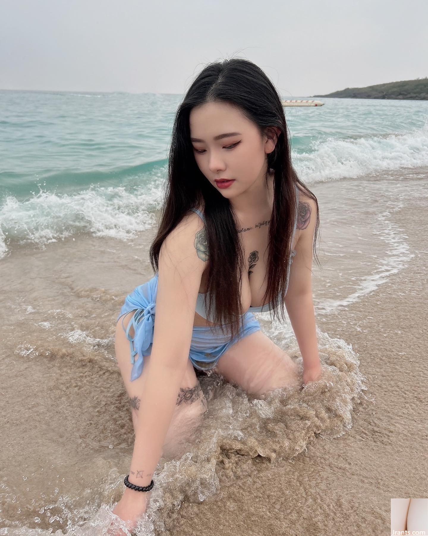 Những đường cong quyến rũ của “Mumu” trắng trẻo và dịu dàng, chỉ cần nhìn vào là không thể giấu được sự phấn khích (18P) - Ảnh 6