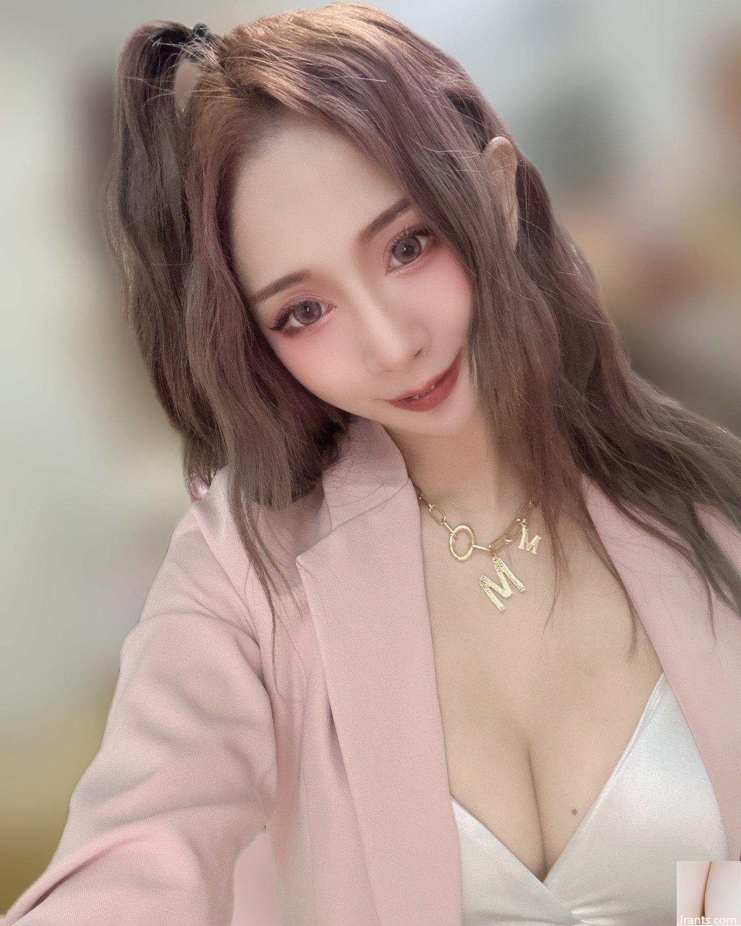 Bộ ảnh sexy của “Xiao Zhimi x MiMi” với bộ ngực hơi lộ ra khiến người ta tràn đầy sức sống (14P) - Ảnh 3