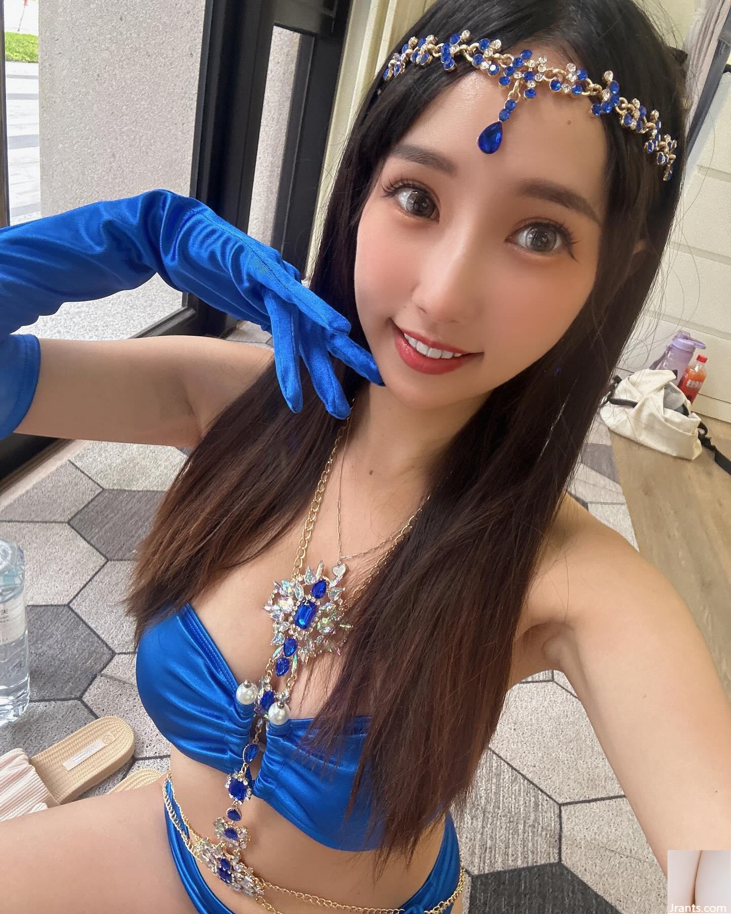 Nụ cười ngọt ngào và quyến rũ của “Pistachio Rabbit Chu Yantu” nguyên bản và có thân hình đẹp nhất (17P) - Ảnh 13