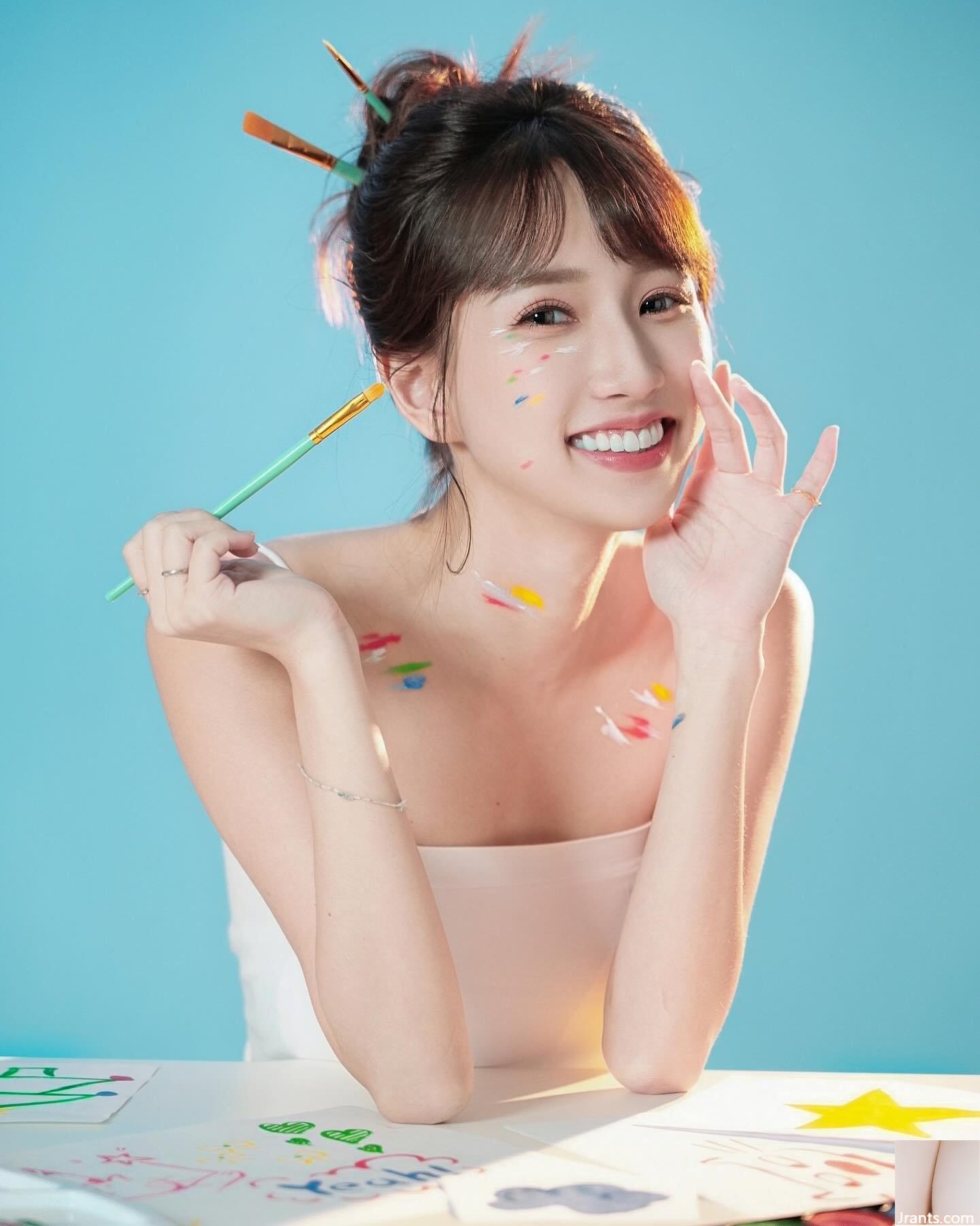 Nụ cười ngọt ngào và quyến rũ của “Pistachio Rabbit Chu Yantu” nguyên bản và có thân hình đẹp nhất (17P) - Ảnh 4