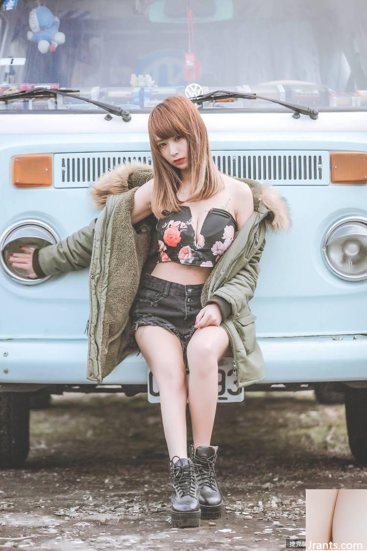 Bạn vẫn có thể có bộ ngực lớn trong tuyết! Cô gái áo khoác siêu hung dữ thả ngực (27P) - Ảnh 14