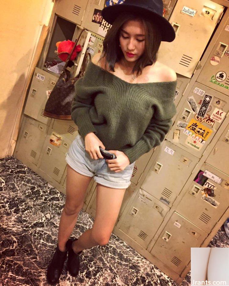 ~Zhou Shanshan~ Từ từ cởi áo khoác để lộ chiếc váy hồng và tấm lưng gợi cảm bắt mắt như bộ ngực xinh đẹp của cô ấy (41P) - Ảnh 38