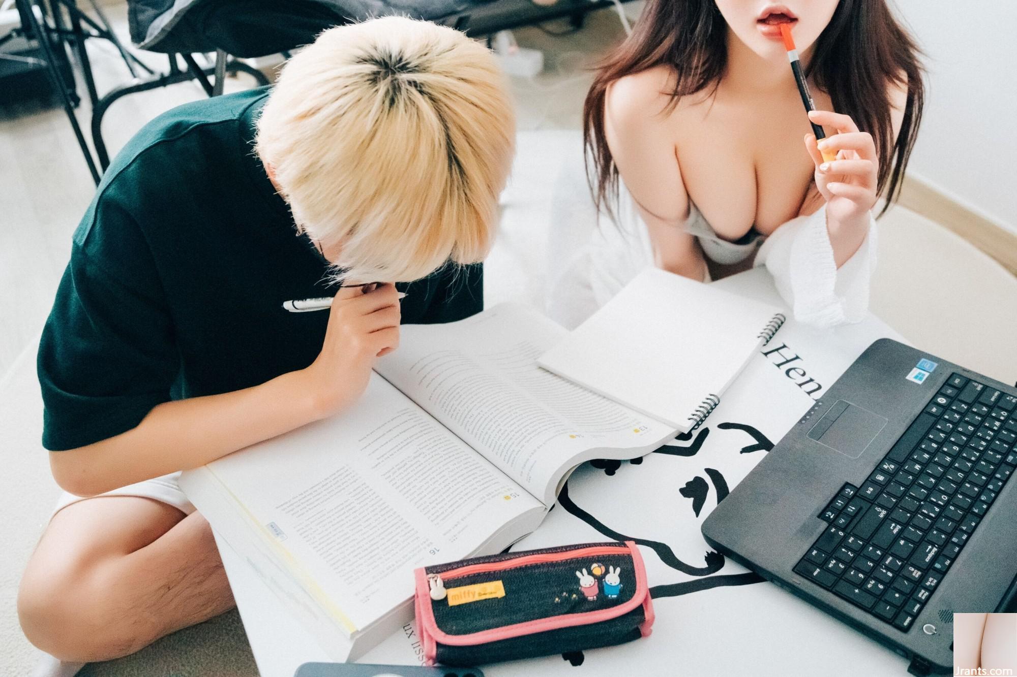 (bộ ảnh) (Loozy) “Gia sư Rivate” của Sun Lele (144P) - Ảnh 6