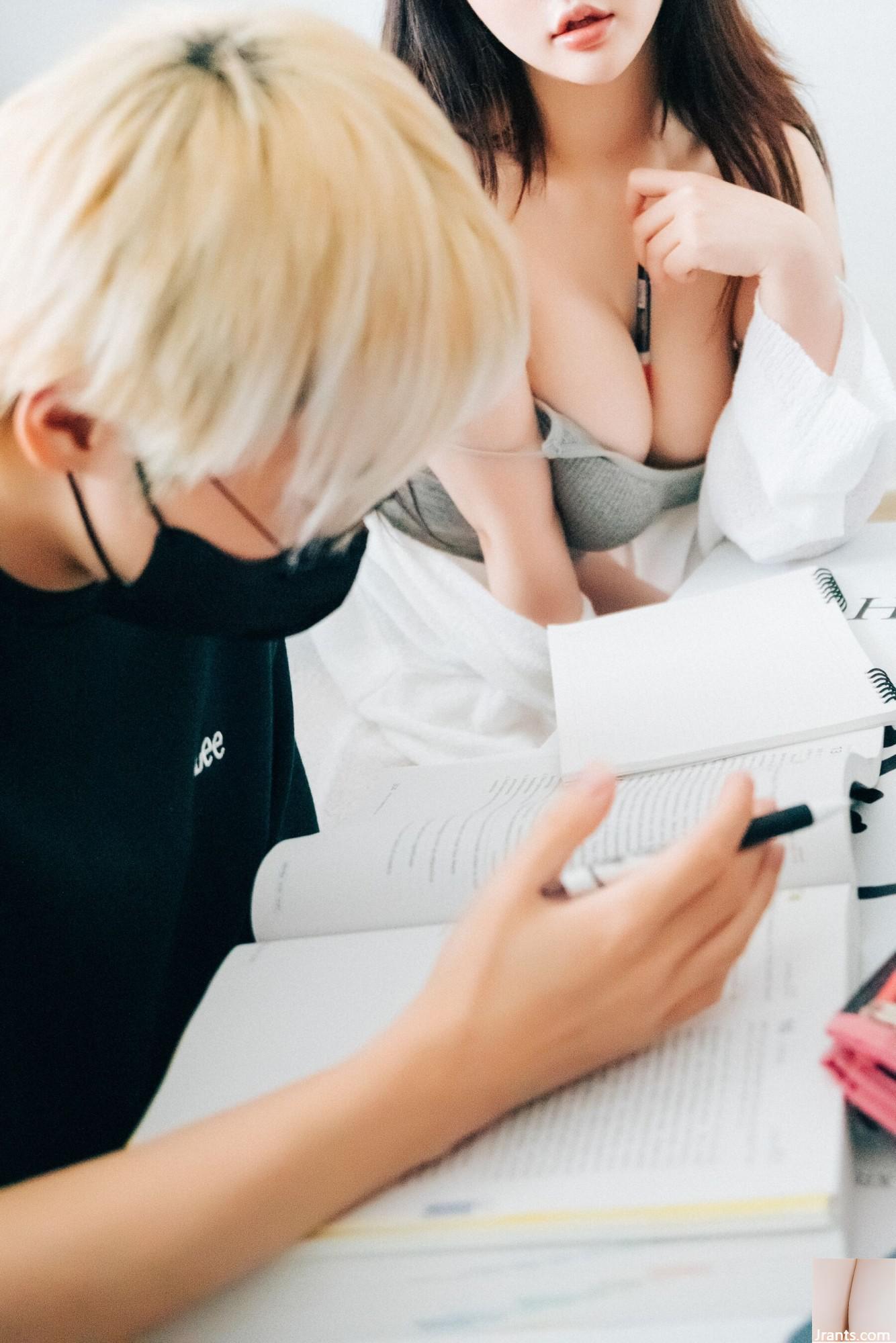 (bộ ảnh) (Loozy) “Gia sư Rivate” của Sun Lele (144P) - Ảnh 8