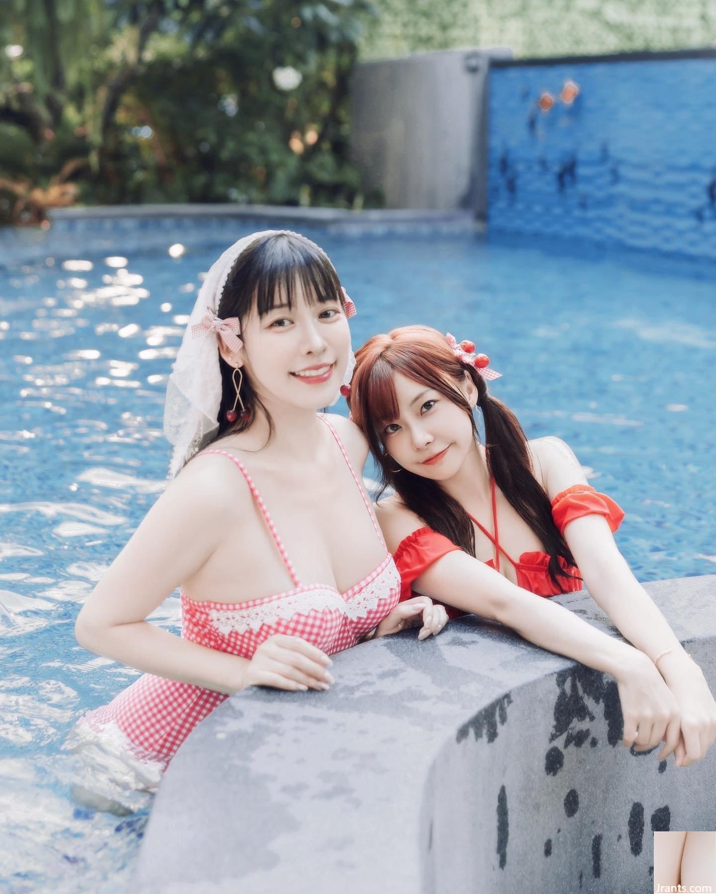 Cô gái ngọt ngào “La Xiaola” có đường rãnh sâu và đầy đặn, lượng đường trong máu tăng vọt trực tiếp (17P) - Ảnh 16