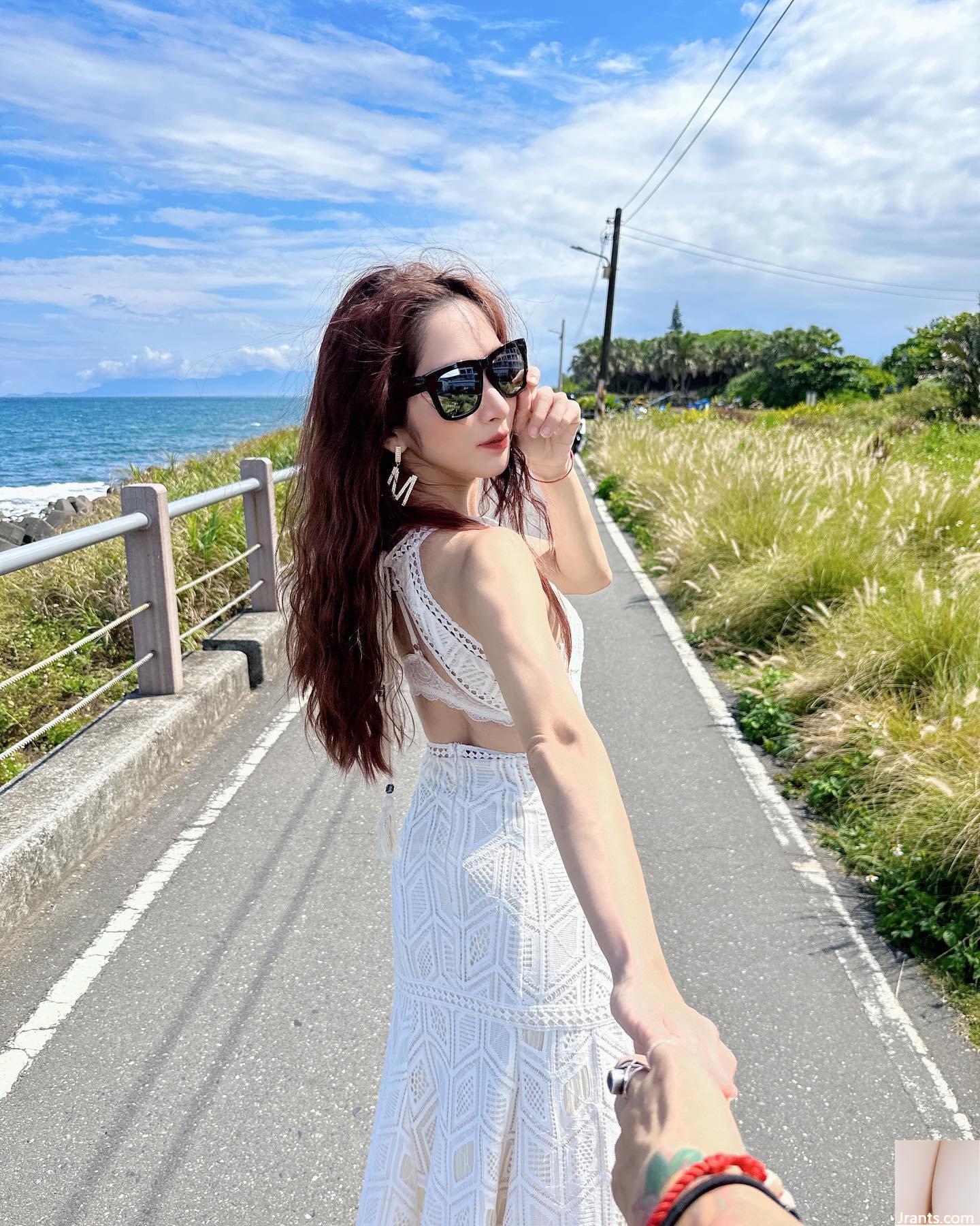 (Bạn không thể cưỡng lại những đường cong thon gọn trong ánh sáng trắng đục của “小米xMiMi” Xie Huimei (14P) - Ảnh 8