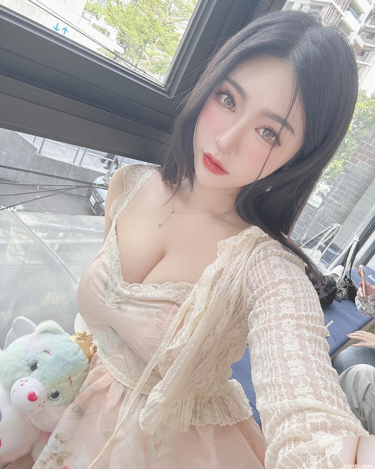 Cô gái xinh đẹp ngọt ngào “Kaiyun” có nụ cười ngọt ngào, sự cám dỗ trong sáng – sự hài lòng đầu tiên (20P) - Ảnh 6