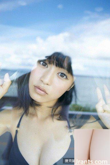 Ruriko Kojima (22) Cô gái xinh đẹp tóc đen mặc bikini đen (15P) - Ảnh 5