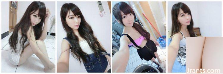 Qiu Leilei ~ Bức ảnh gợi cảm hiếm hoi khoe bộ ngực nhỏ trên giường (23P) - Ảnh 19