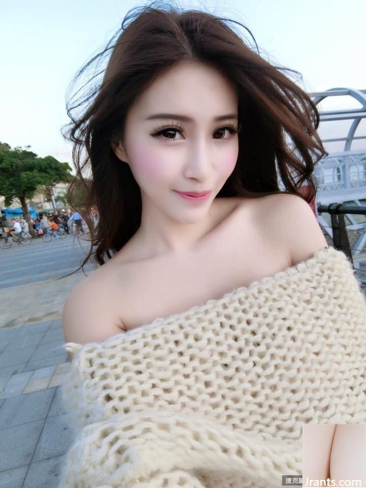 Có một đầu bếp nhỏ gợi cảm ở nhà, Wu Yuqi-Lillian, người không sợ nhiệt độ thấp, cổ chữ V và ngực để phục vụ (16P) - Ảnh 8