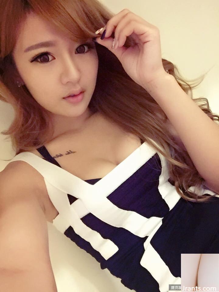 ~Chen Wei (Paipai Benben) ~ Chiếc váy bó sát màu đen có bộ ngực khủng và vòng eo thon, siêu quyến rũ!! - Ảnh 9