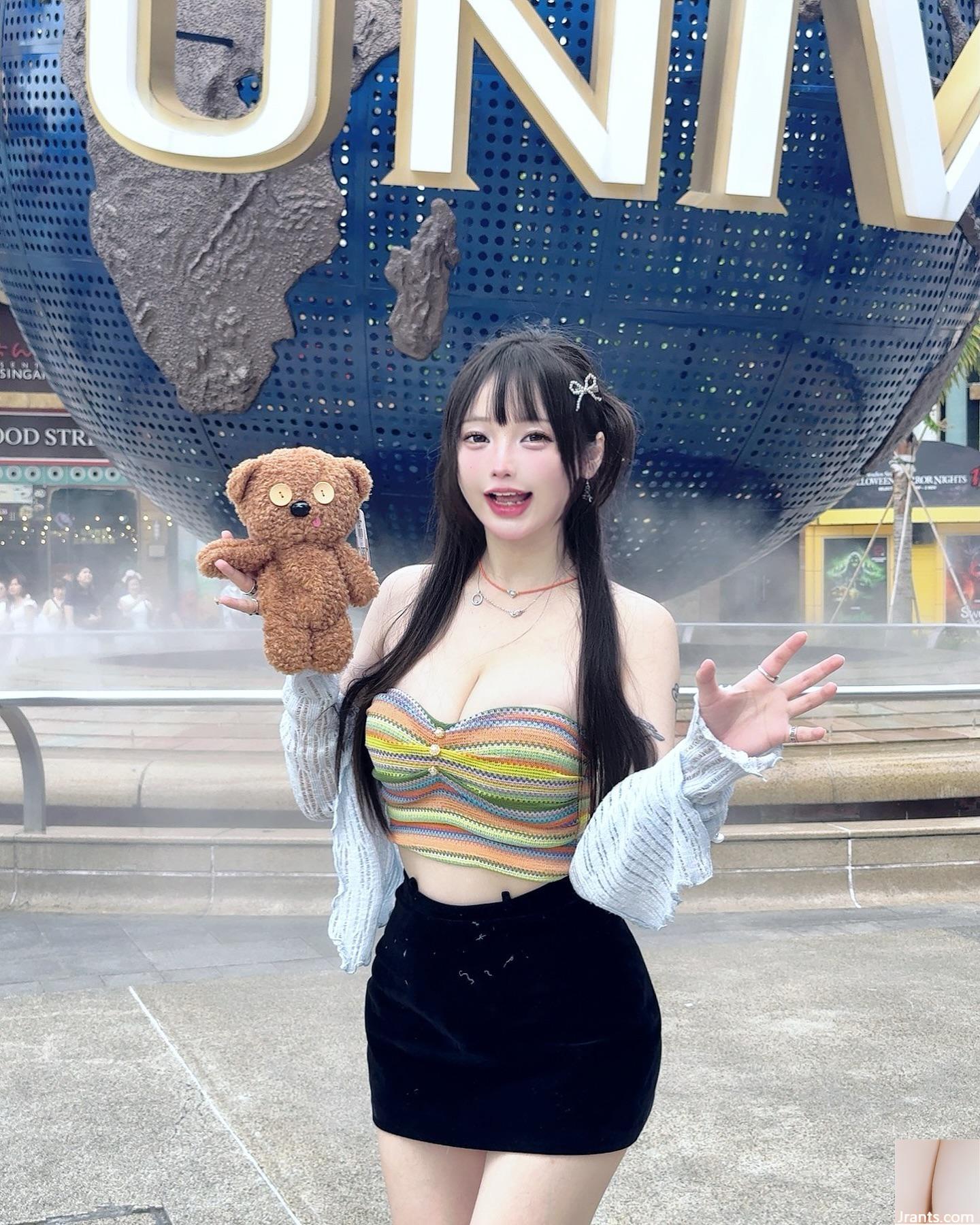 Đôi chân xinh đẹp quyến rũ với nụ cười “Miyu's Little Pussy” mang đến cho người ta sức sống tràn đầy và bộ ngực hơi lộ ra để xoa dịu cơ thể và tâm trí (22P) - Ảnh 19