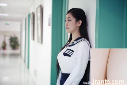 Cô gái nhà bên ~ Wang Xiao Shasha ~ eo rắn nước + ngực E nóng bỏng với quy mô gợi cảm (43P) - Ảnh 32