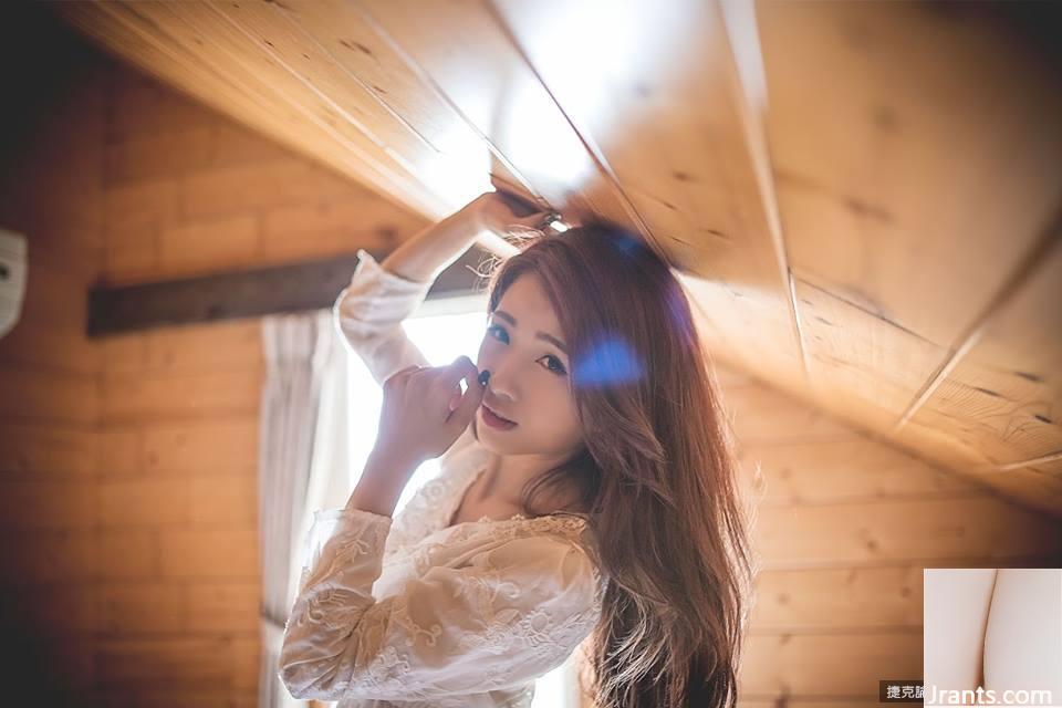 Hot girl 30D ~Hu Qi (Qiqi)~nội y gợi cảm, tất đen, cực kỳ cám dỗ (40P) - Ảnh 6