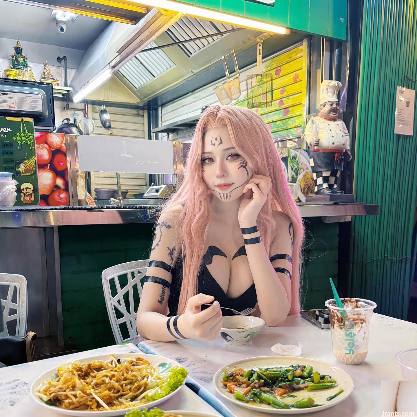 Cô gái xinh đẹp ngọt ngào “Wang chi erh” có rãnh sâu gợi cảm khiến người ta không thể chịu nổi bộ ngực đẹp ác độc của cô (19P) - Ảnh 13