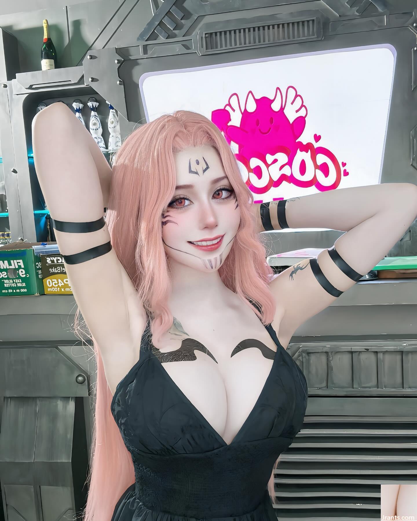 Cô gái xinh đẹp ngọt ngào “Wang chi erh” có rãnh sâu gợi cảm khiến người ta không thể chịu nổi bộ ngực đẹp ác độc của cô (19P) - Ảnh 14